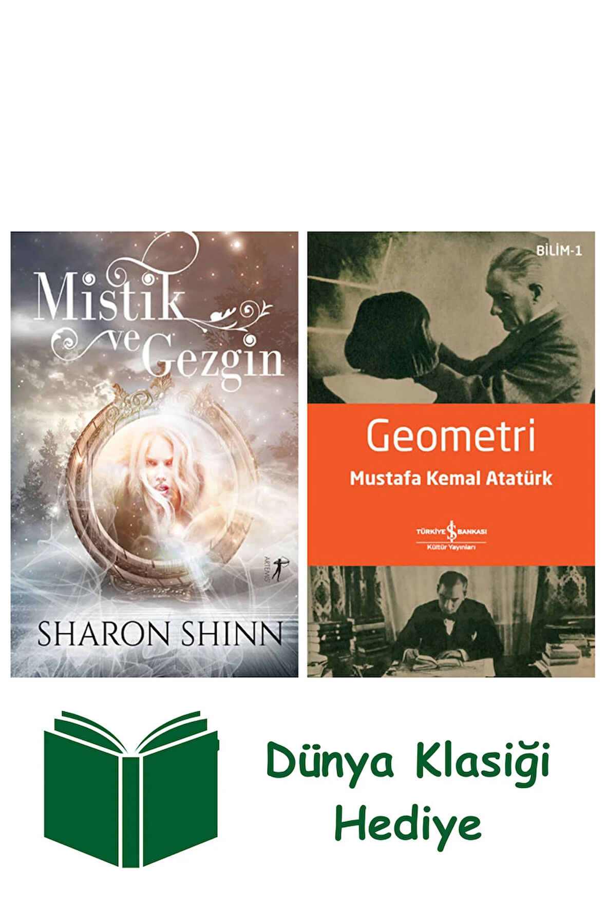 Mistik ve Gezgin + Geometri + Dünya Klasiği Hediye