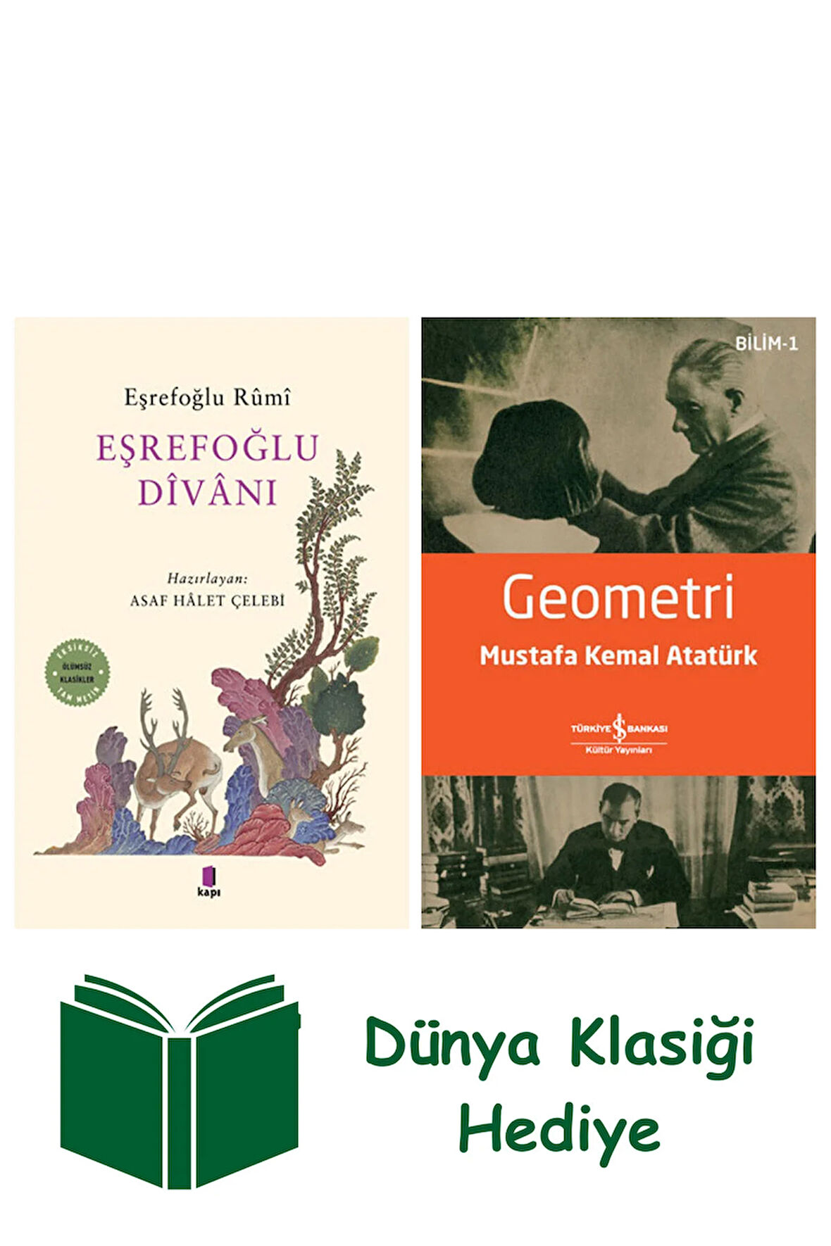 Eşrefoğlu Divanı + Geometri + Dünya Klasiği Hediye