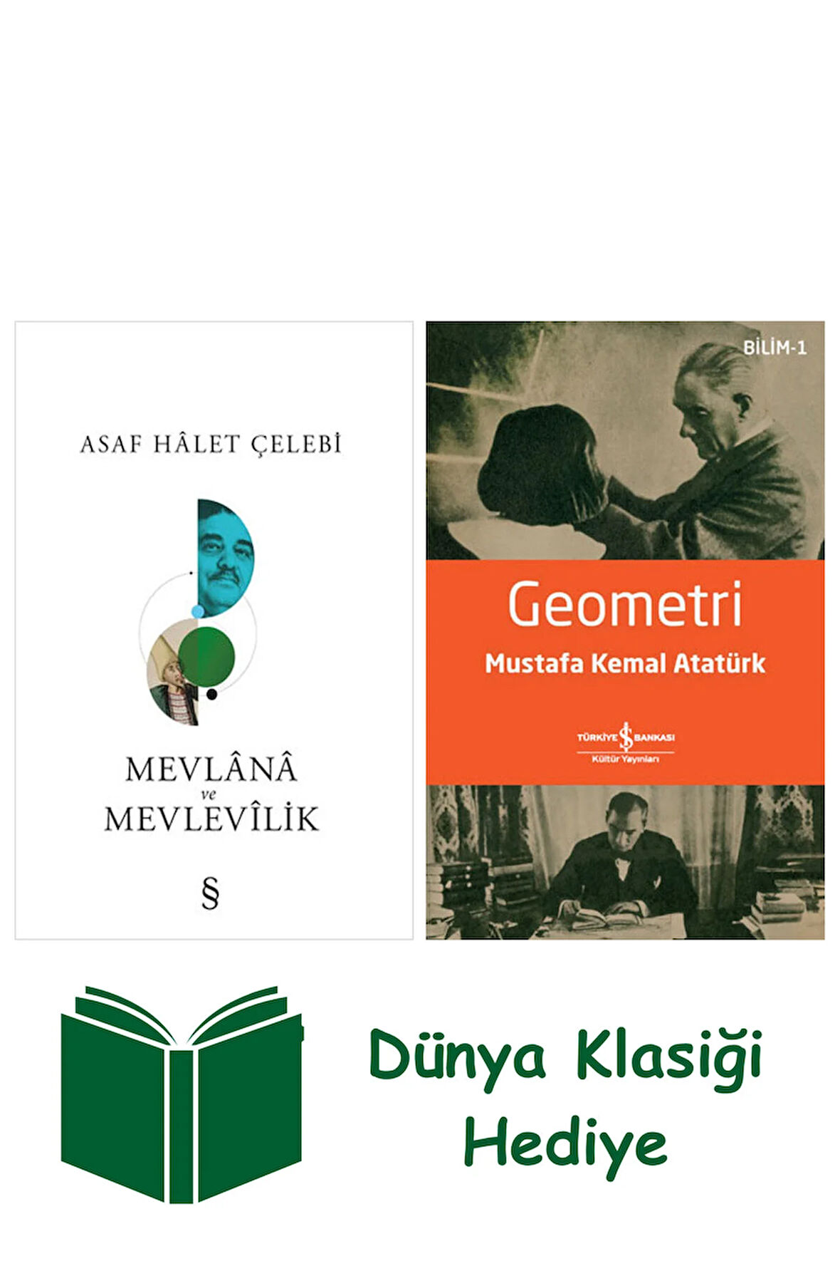 Mevlana ve Mevlevilik + Geometri + Dünya Klasiği Hediye