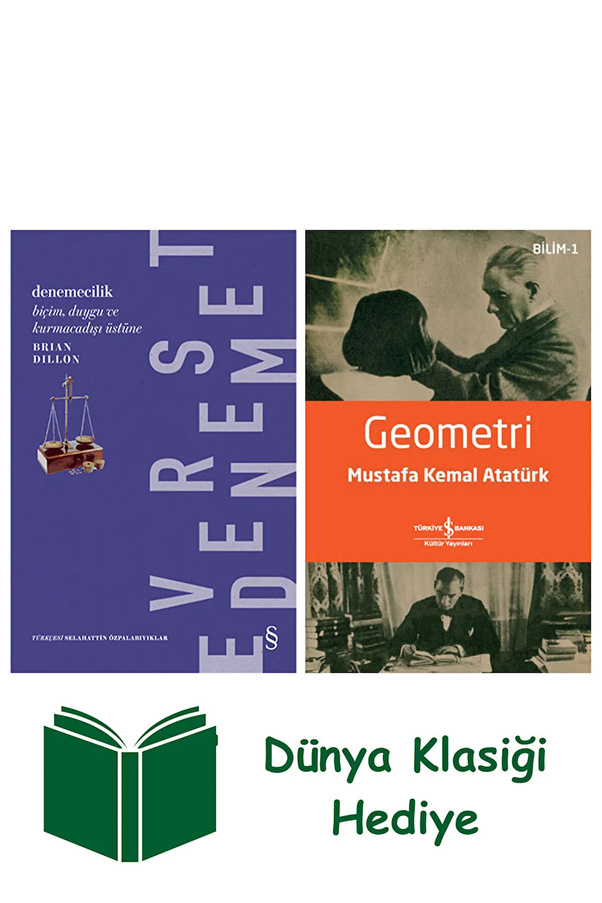 Denemecilik + Geometri + Dünya Klasiği Hediye