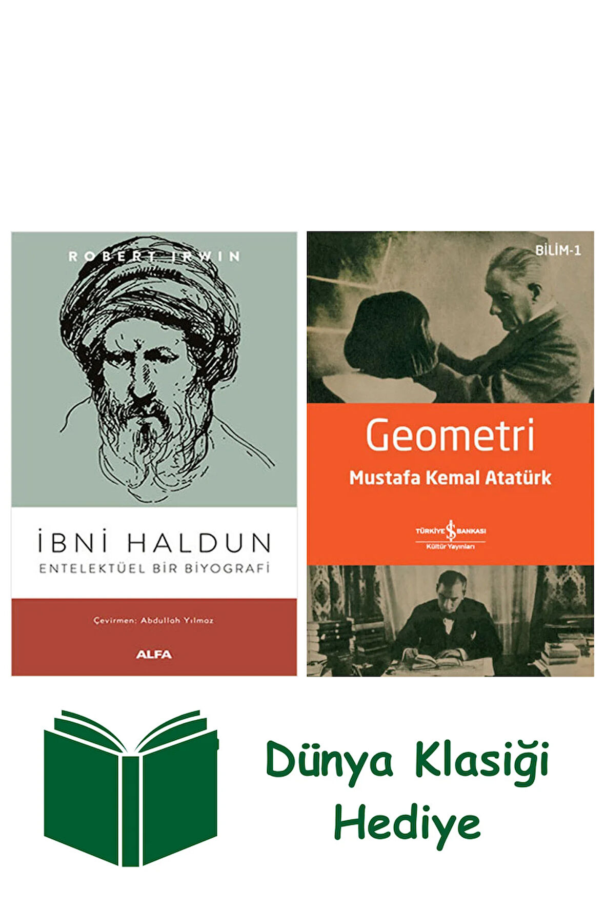 İbni Haldun + Geometri + Dünya Klasiği Hediye