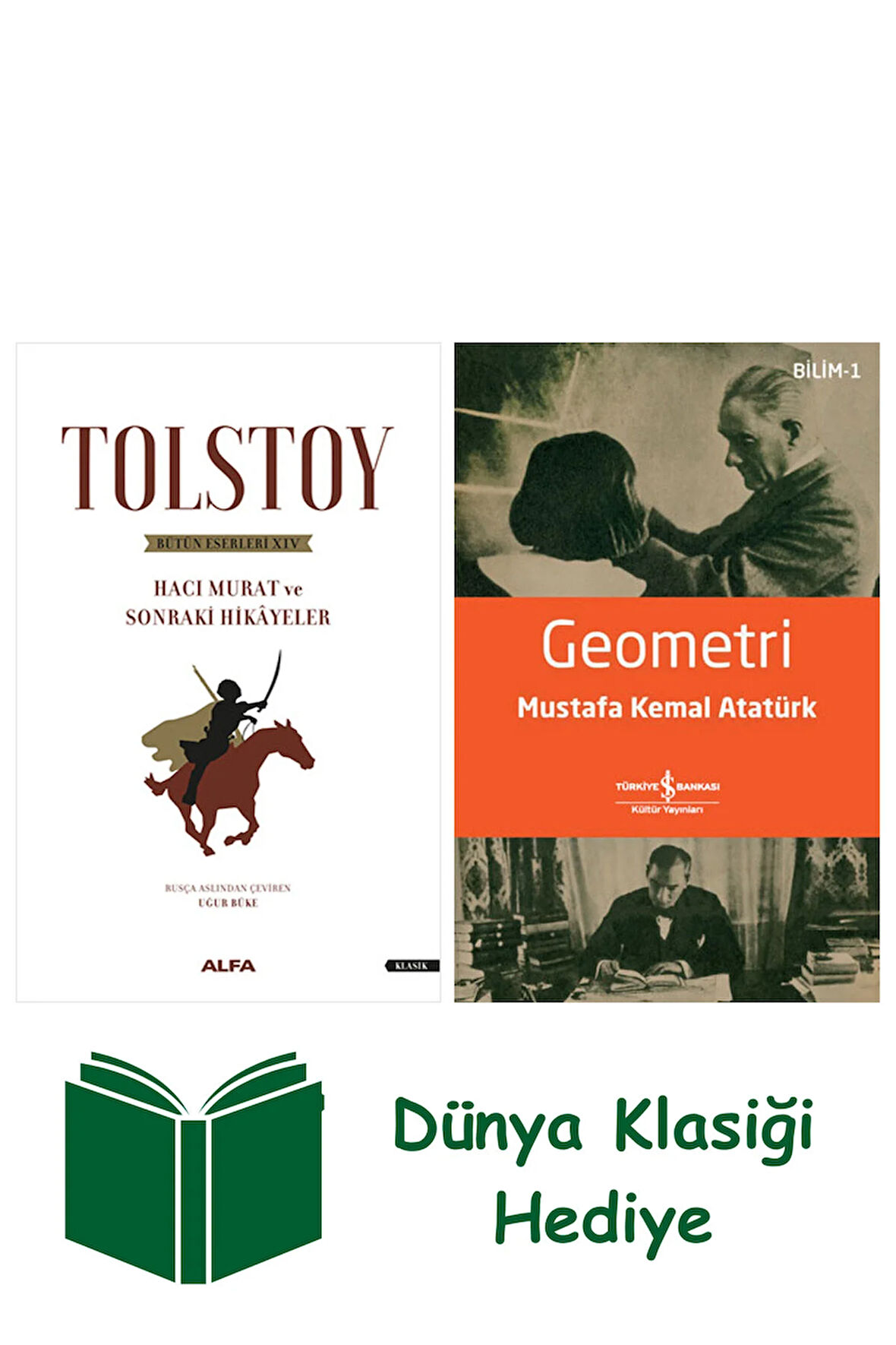 Tolstoy Bütün Eserleri 14 + Geometri + Dünya Klasiği Hediye