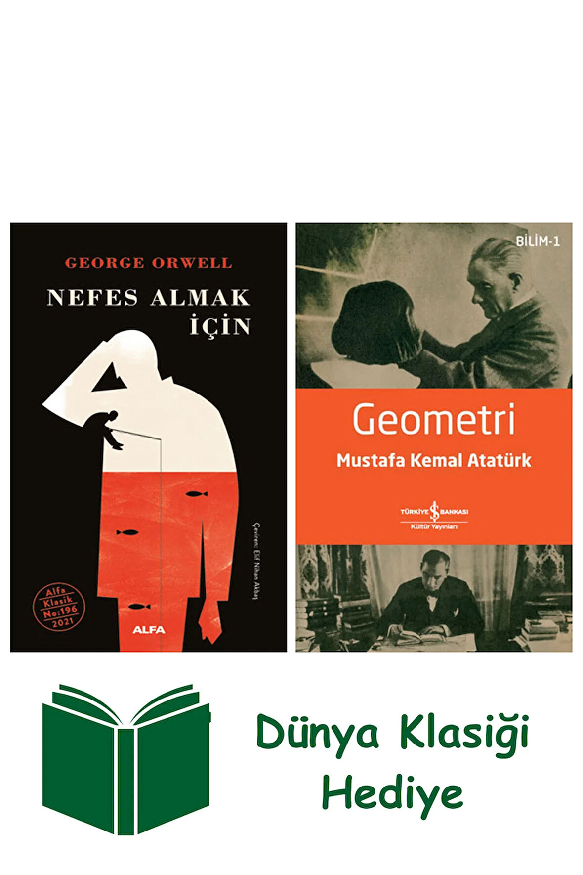 Nefes Almak İçin + Geometri + Dünya Klasiği Hediye