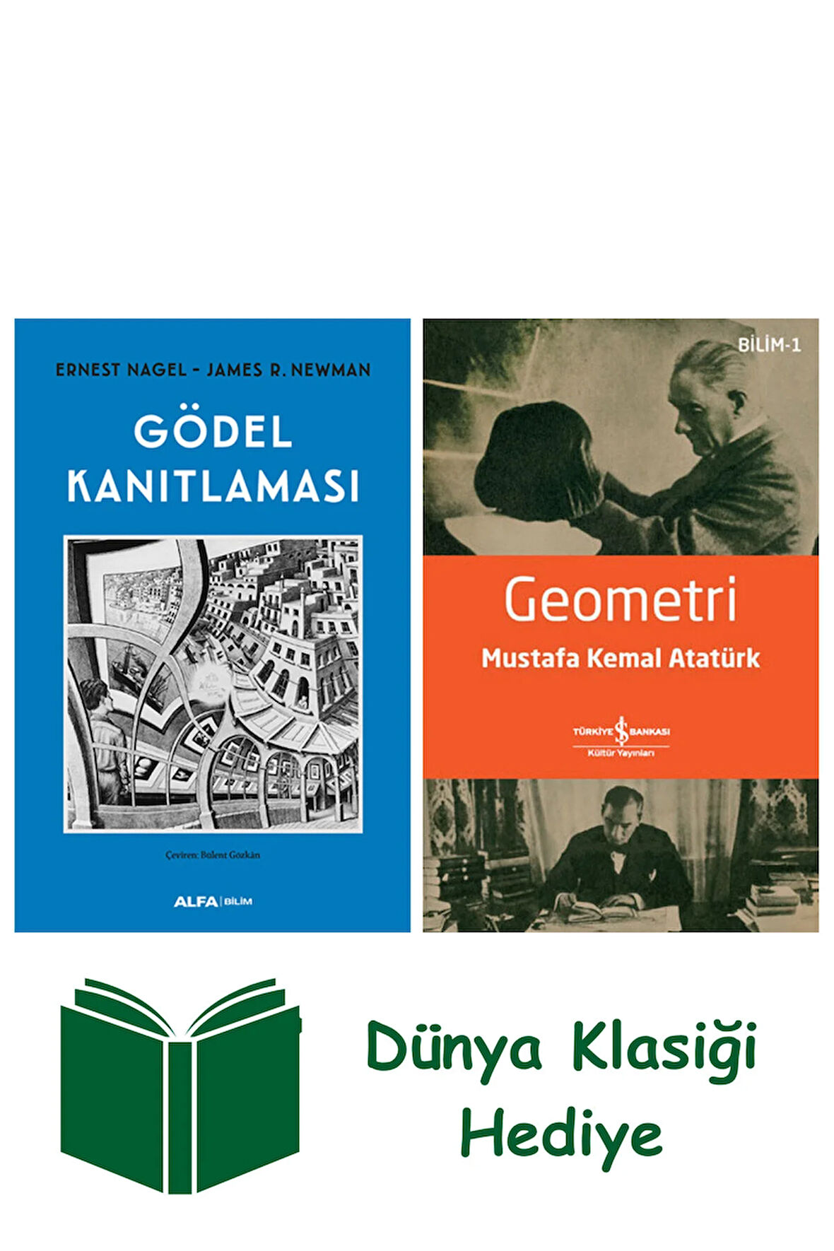 Gödel Kanıtlaması + Geometri + Dünya Klasiği Hediye