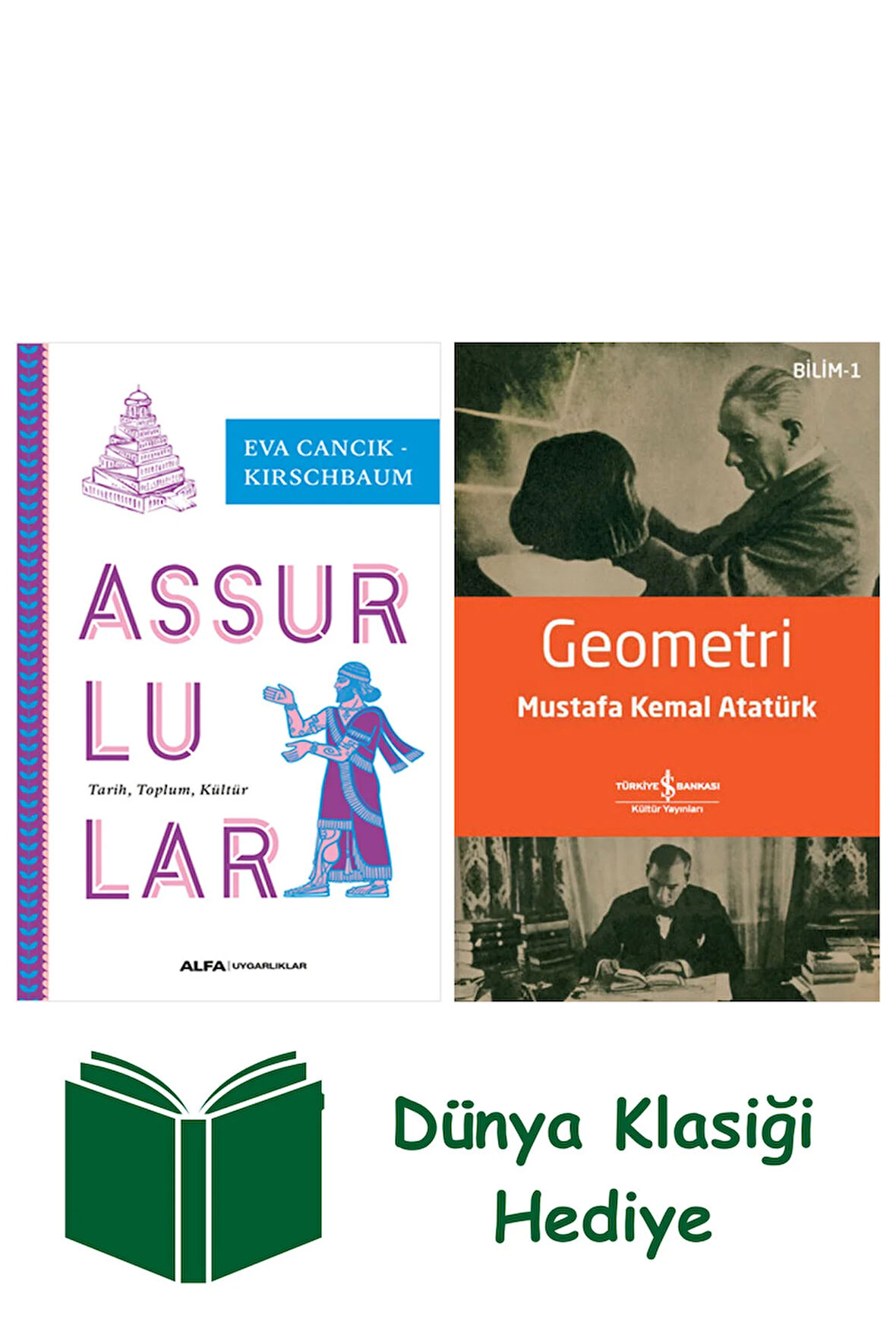 Assurlular + Geometri + Dünya Klasiği Hediye