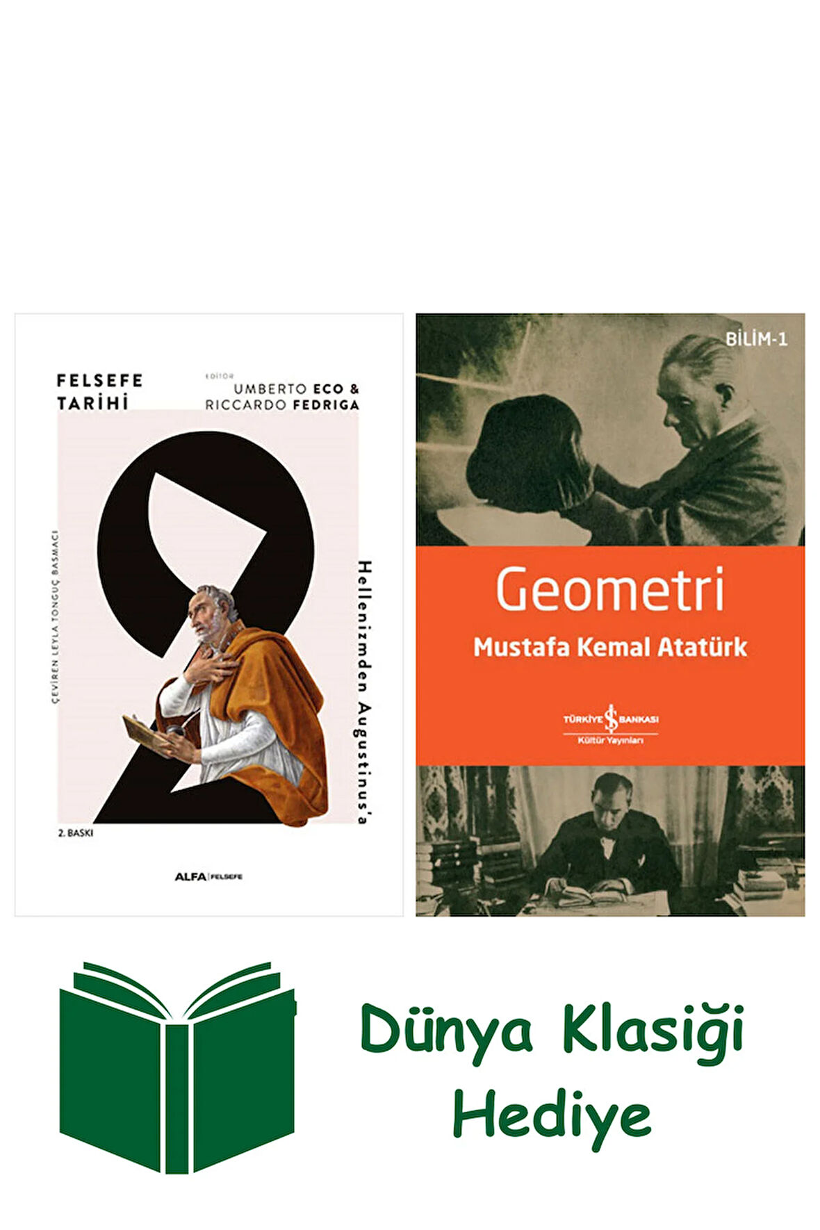 Felsefe Tarihi 2 + Geometri + Dünya Klasiği Hediye