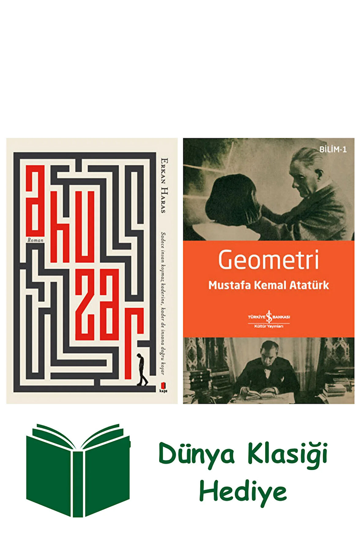 Ahuzar + Geometri + Dünya Klasiği Hediye
