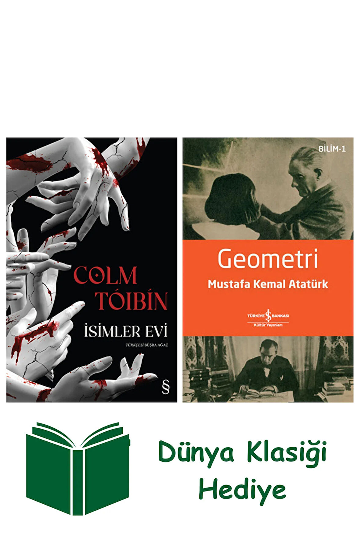 İsimler Evi + Geometri + Dünya Klasiği Hediye