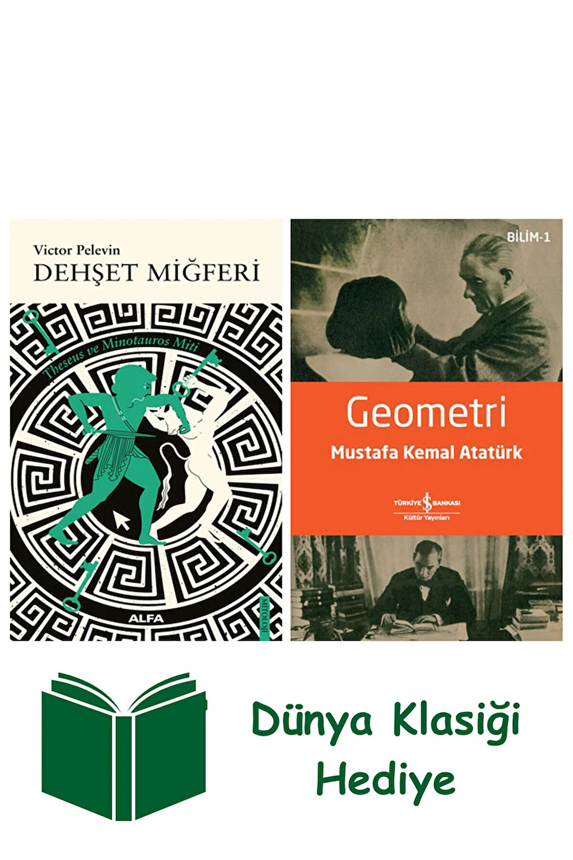 Dehşet Miğferi + Geometri + Dünya Klasiği Hediye