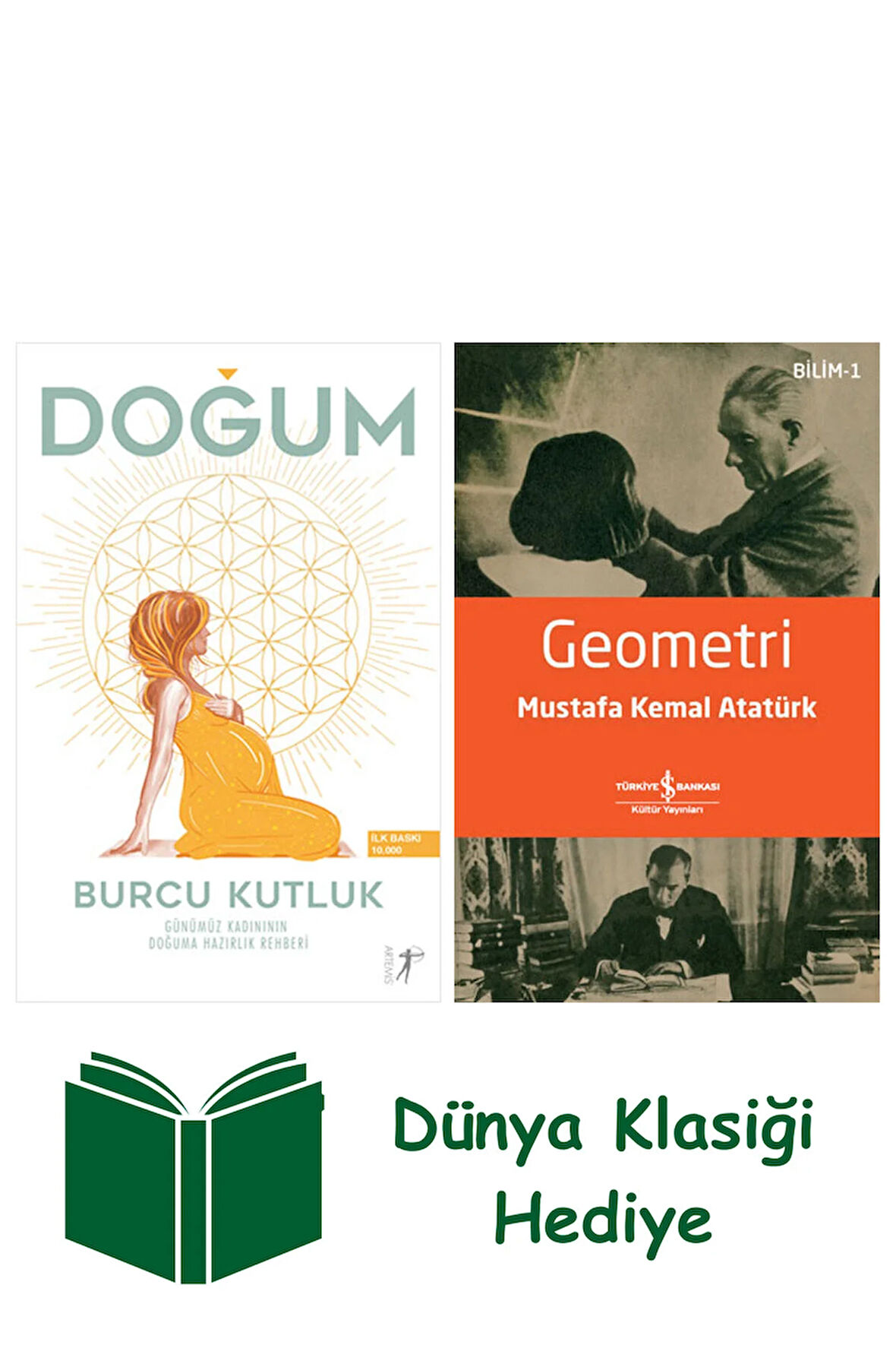 Doğum + Geometri + Dünya Klasiği Hediye