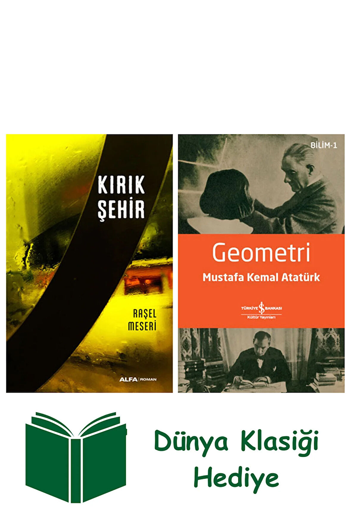 Kırık Şehir + Geometri + Dünya Klasiği Hediye