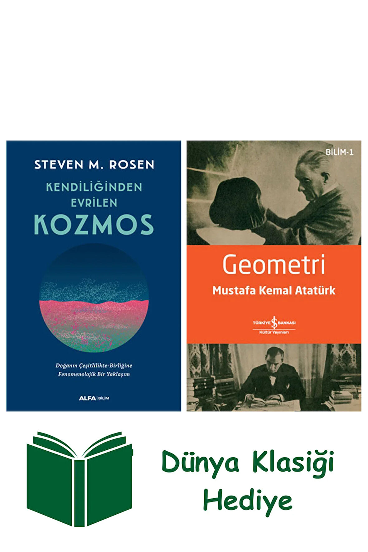 Kendiliğinden Evrilen Kozmos + Geometri + Dünya Klasiği Hediye