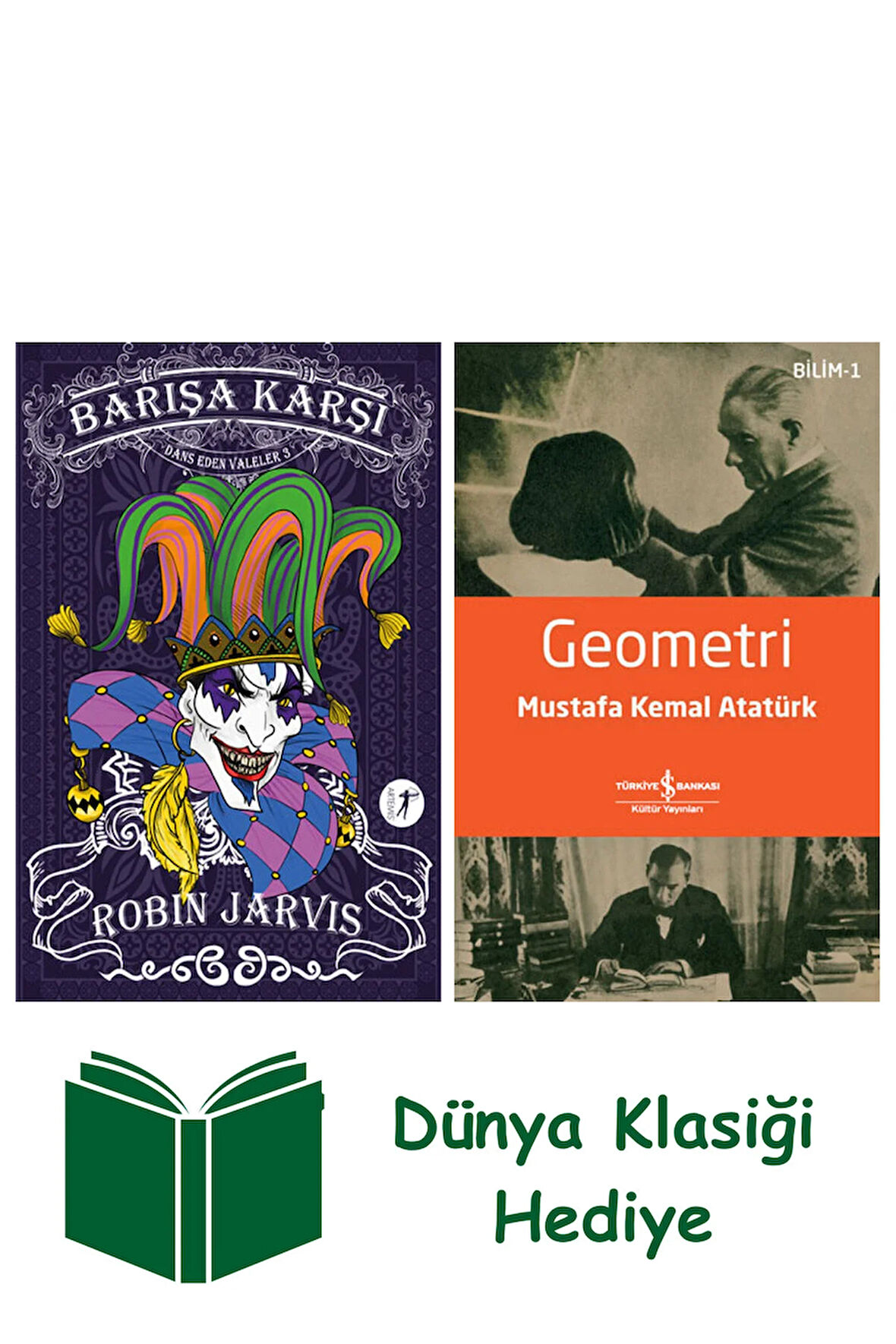 Dans Eden Valeler 3 - Barışa Karşı (Ciltli) + Geometri + Dünya Klasiği Hediye