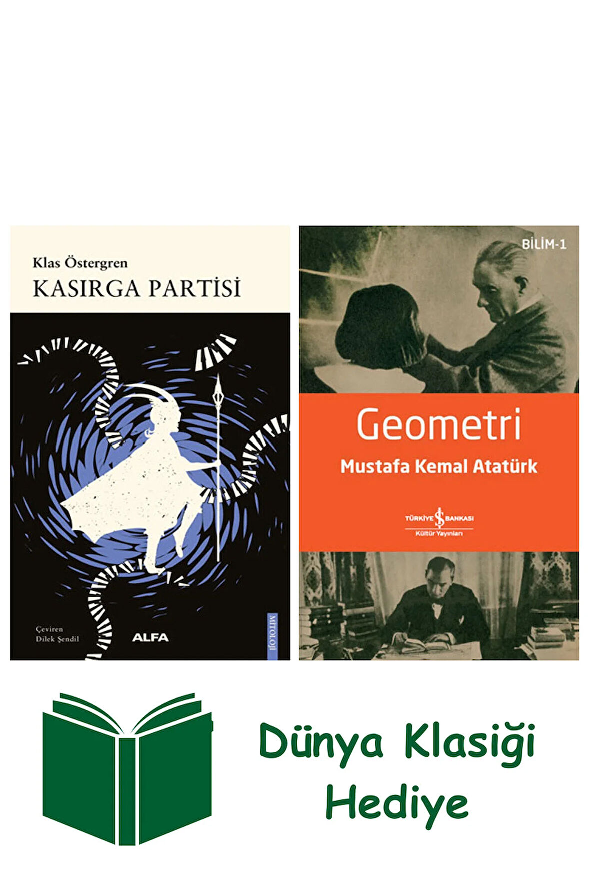 Kasırga Partisi + Geometri + Dünya Klasiği Hediye