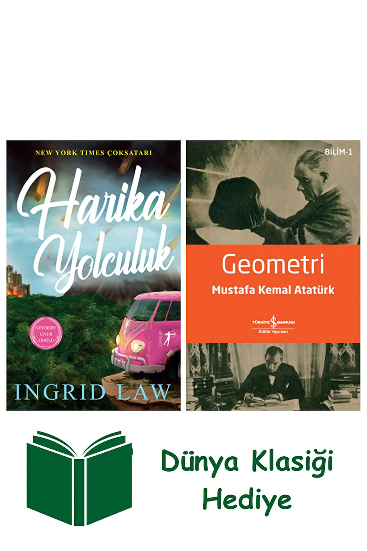 Harika Yolculuk + Geometri + Dünya Klasiği Hediye