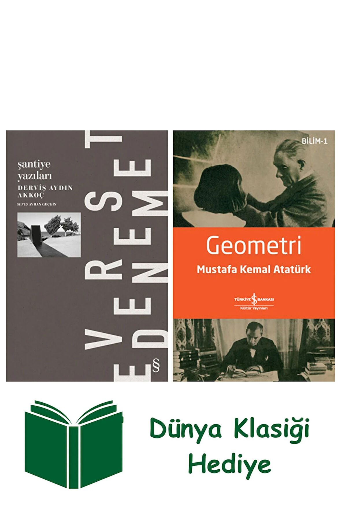 Şantiye Yazıları + Geometri + Dünya Klasiği Hediye