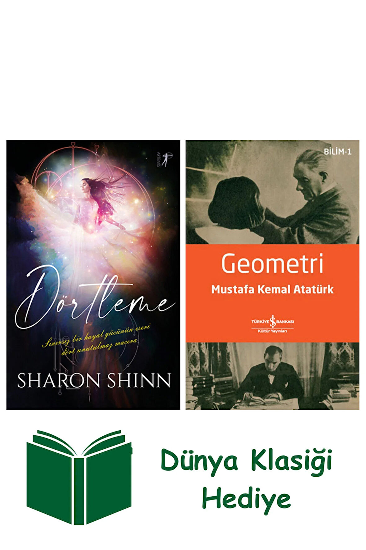 Dörtleme + Geometri + Dünya Klasiği Hediye