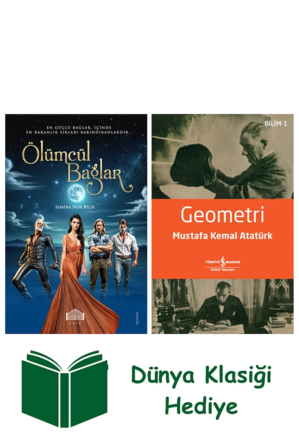 Ölümcül Bağlar + Geometri + Dünya Klasiği Hediye