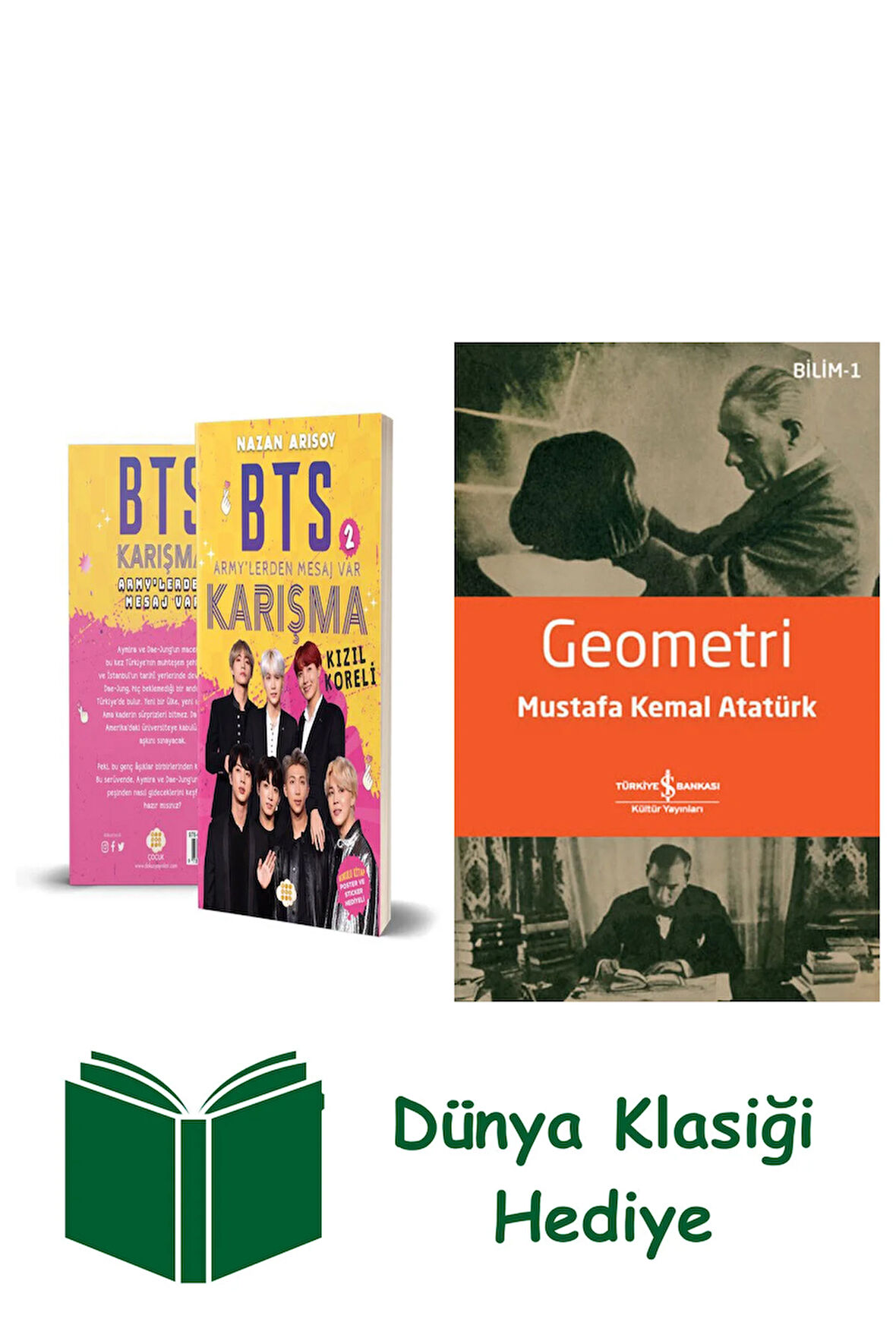 BTS - 2 Army'lerden Mesaj Var “Karışma” - Kızıl Koreli + Geometri + Dünya Klasiği Hediye