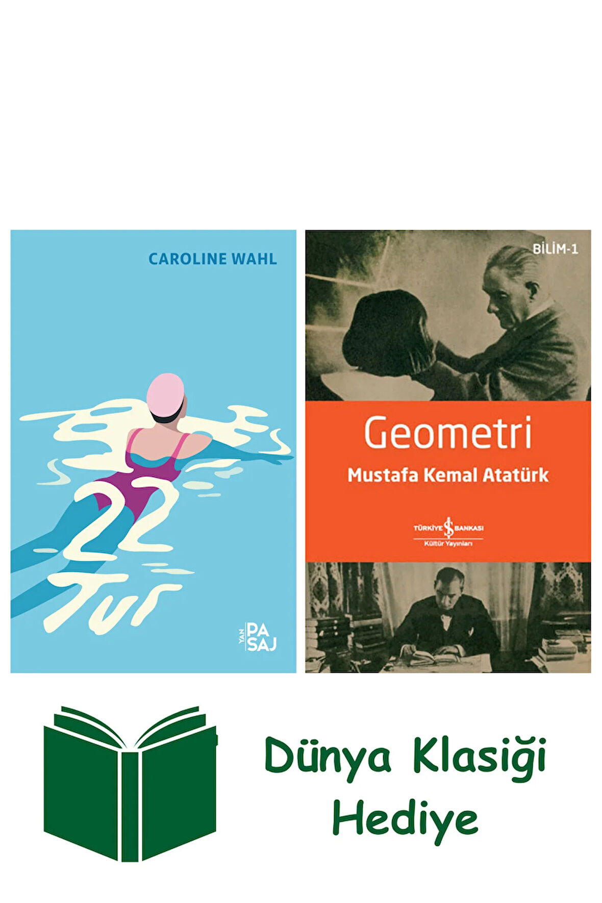 22 Tur + Geometri + Dünya Klasiği Hediye