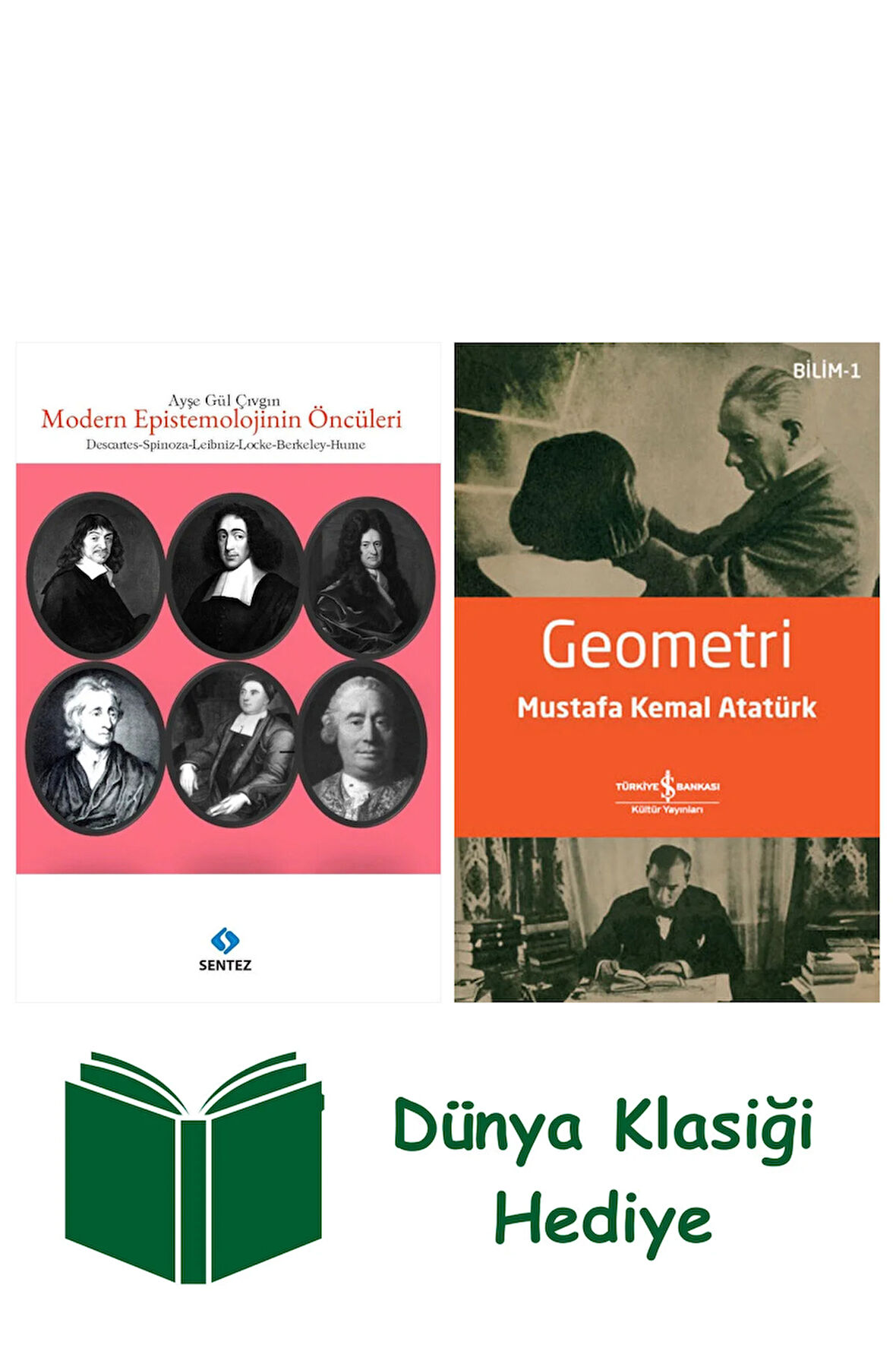 Modern Epistemolojinin Öncüleri + Geometri + Dünya Klasiği Hediye