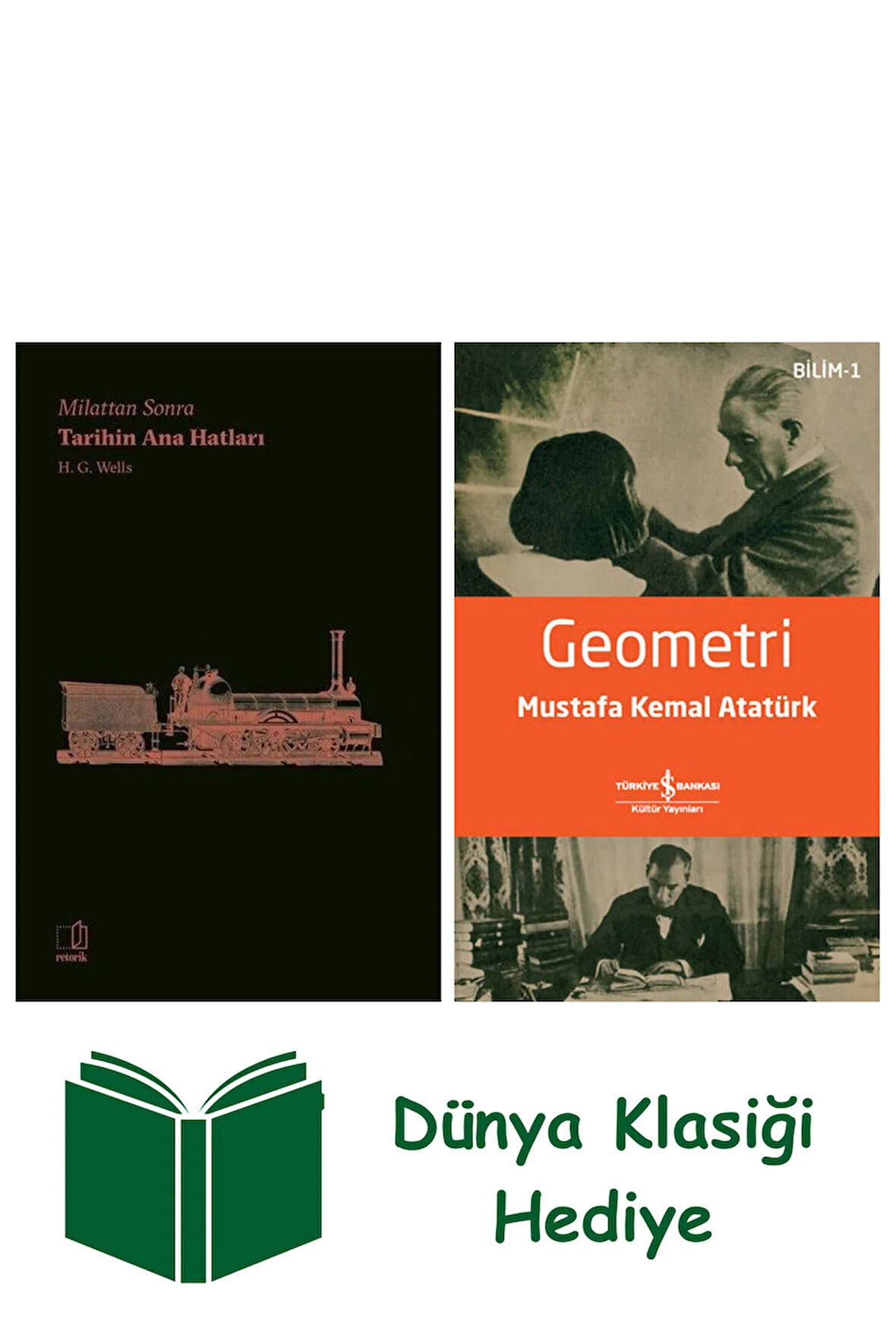 Milattan Sonra - Tarihin Ana Hatları + Geometri + Dünya Klasiği Hediye
