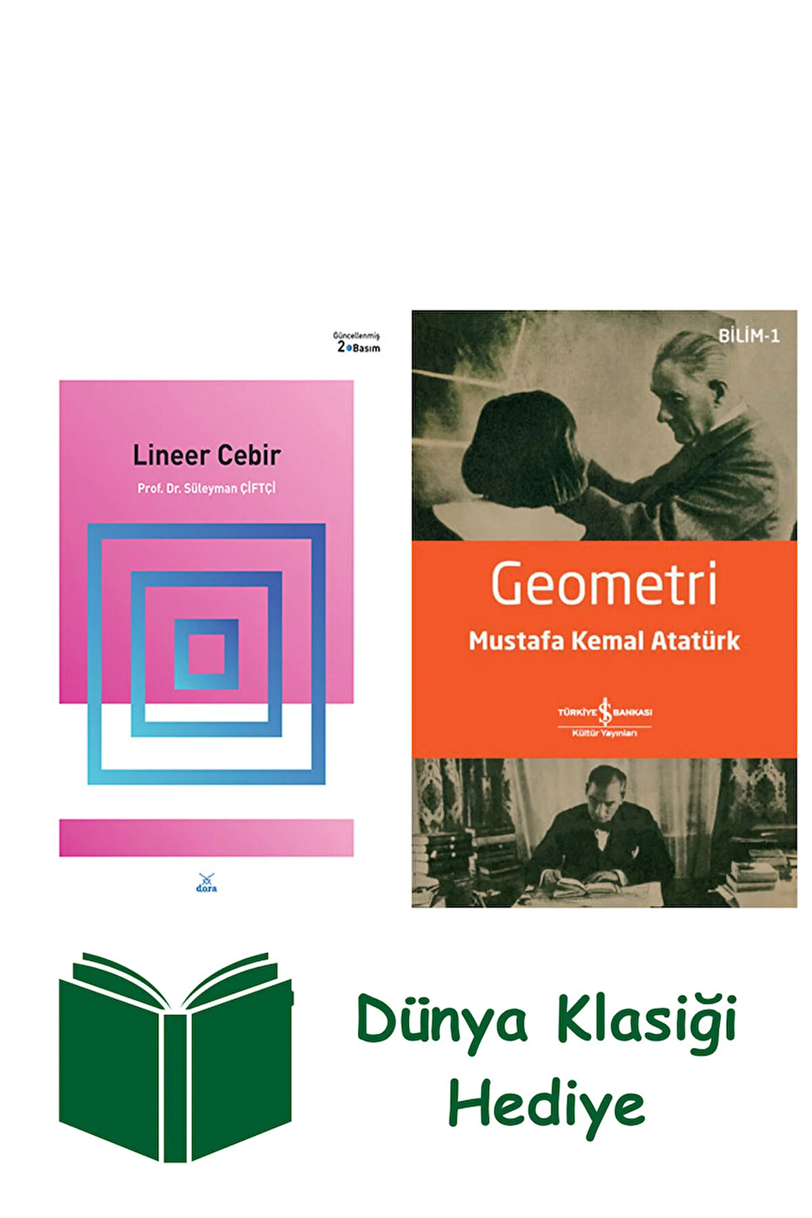 Lineer Cebir + Geometri + Dünya Klasiği Hediye