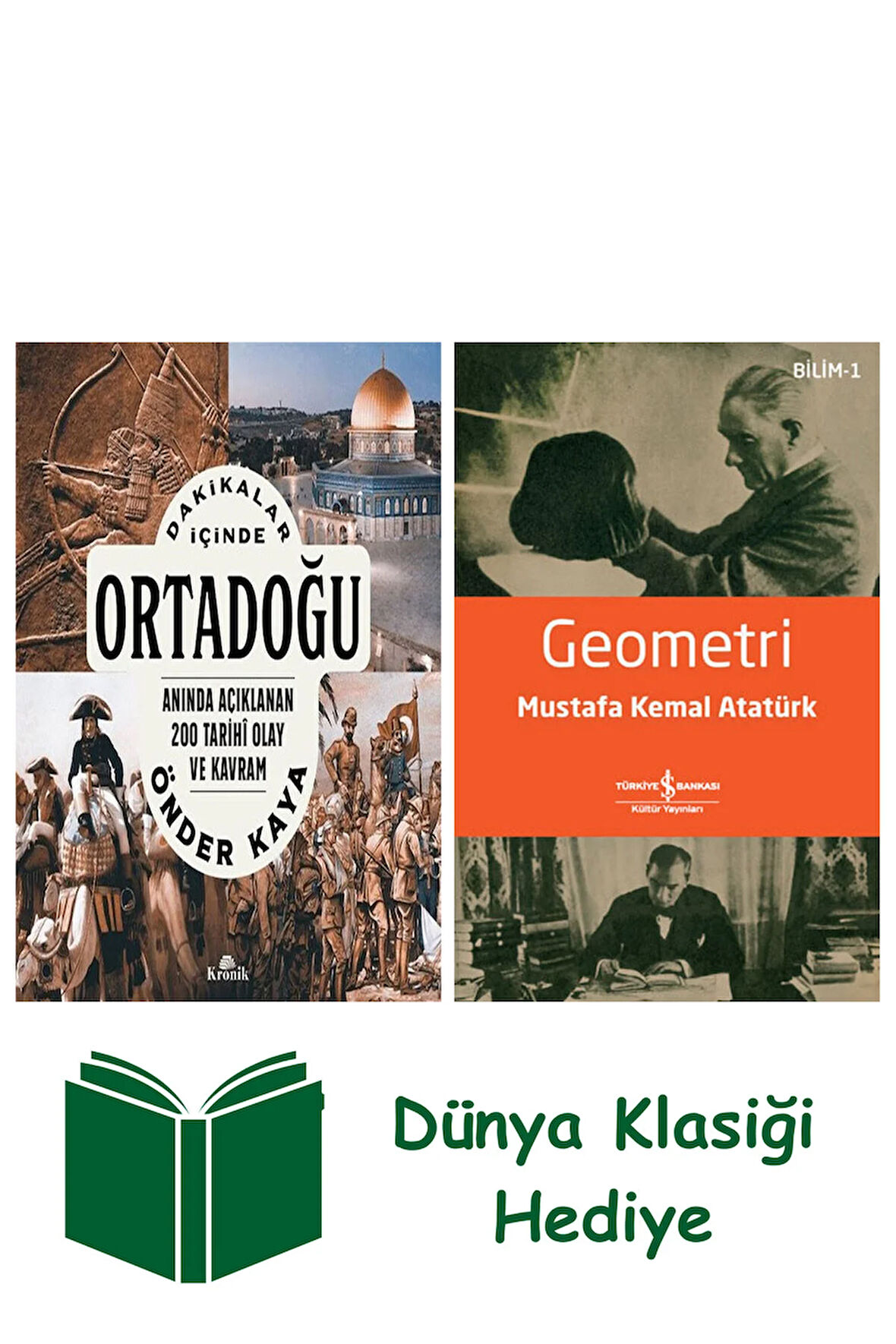 Dakikalar İçinde Ortadoğu + Geometri + Dünya Klasiği Hediye