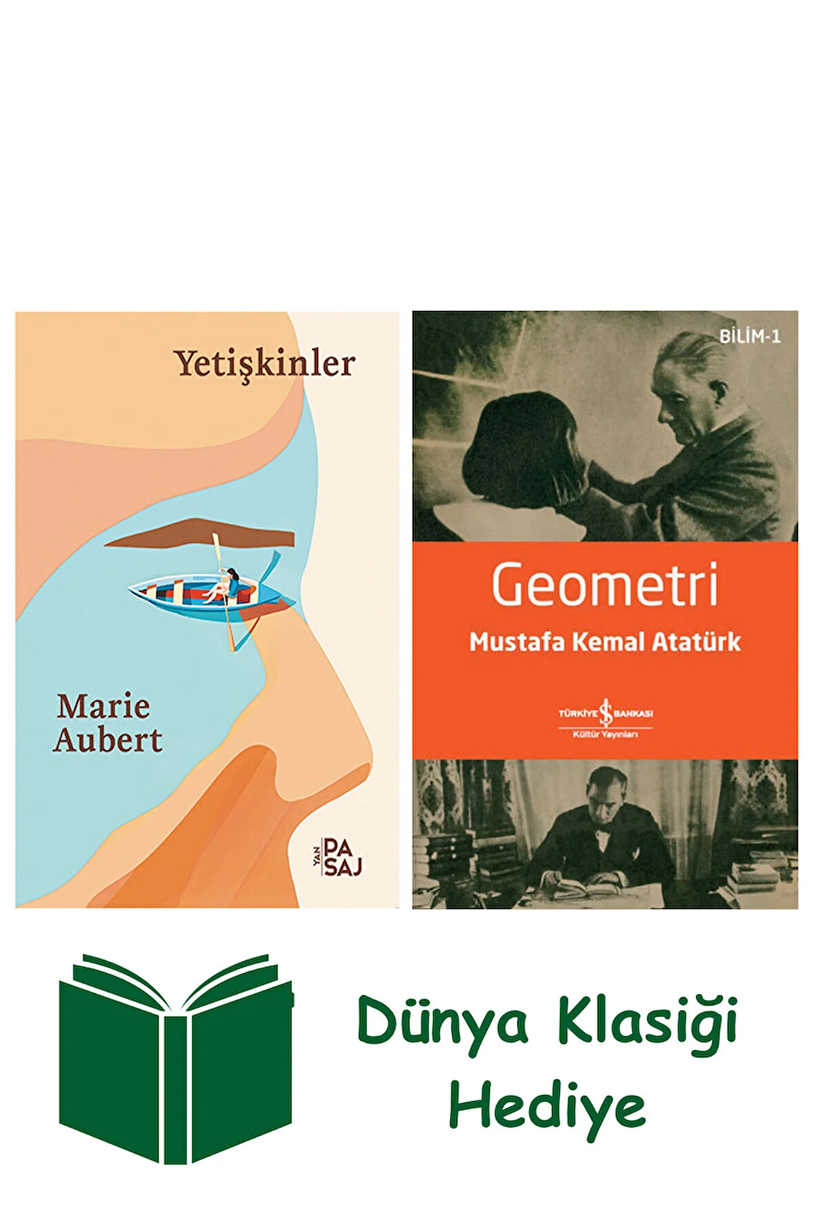 Yetişkinler + Geometri + Dünya Klasiği Hediye