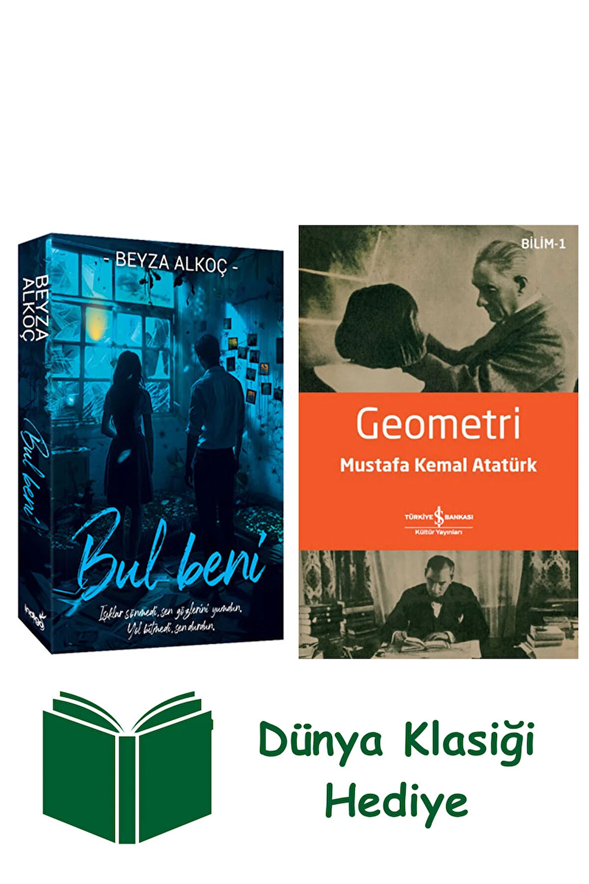 Bul Beni + Geometri + Dünya Klasiği Hediye
