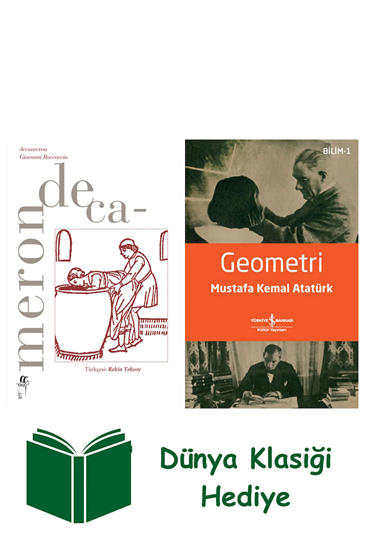 Decameron (Ciltli) + Geometri + Dünya Klasiği Hediye