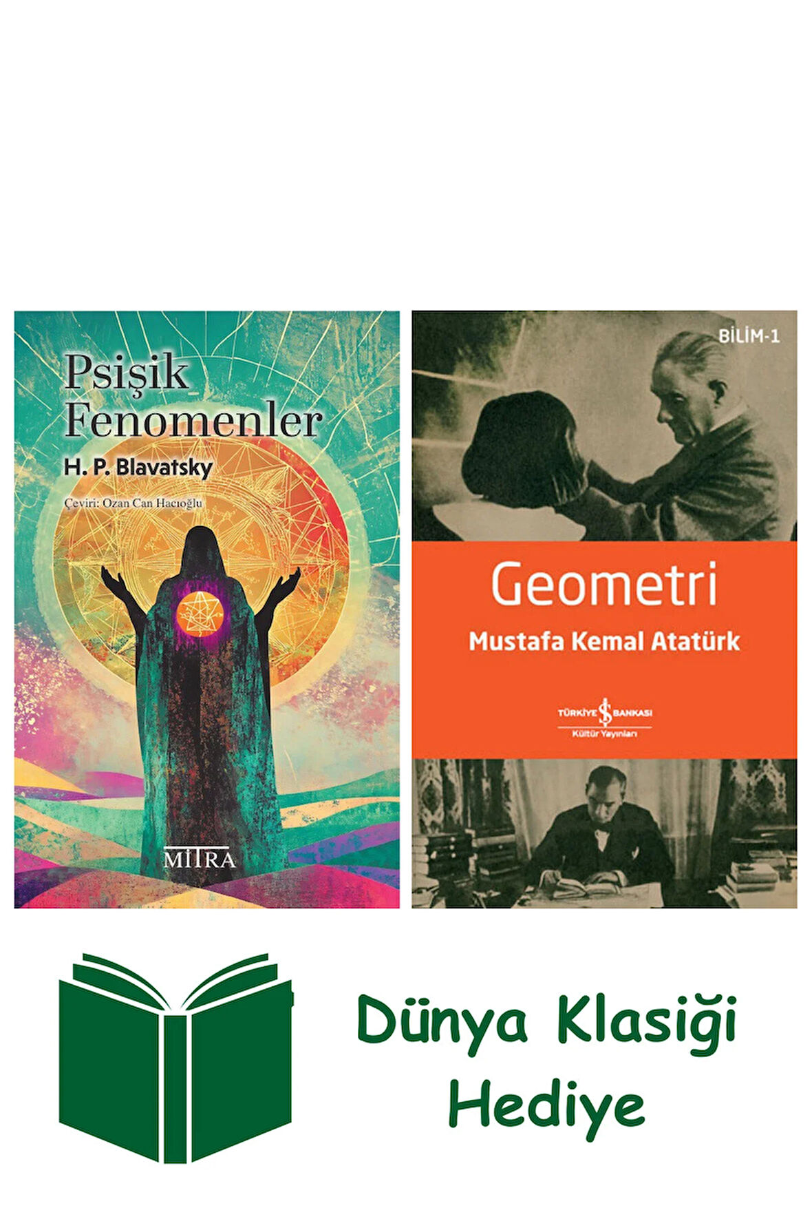 Psişik Fenomenler + Geometri + Dünya Klasiği Hediye