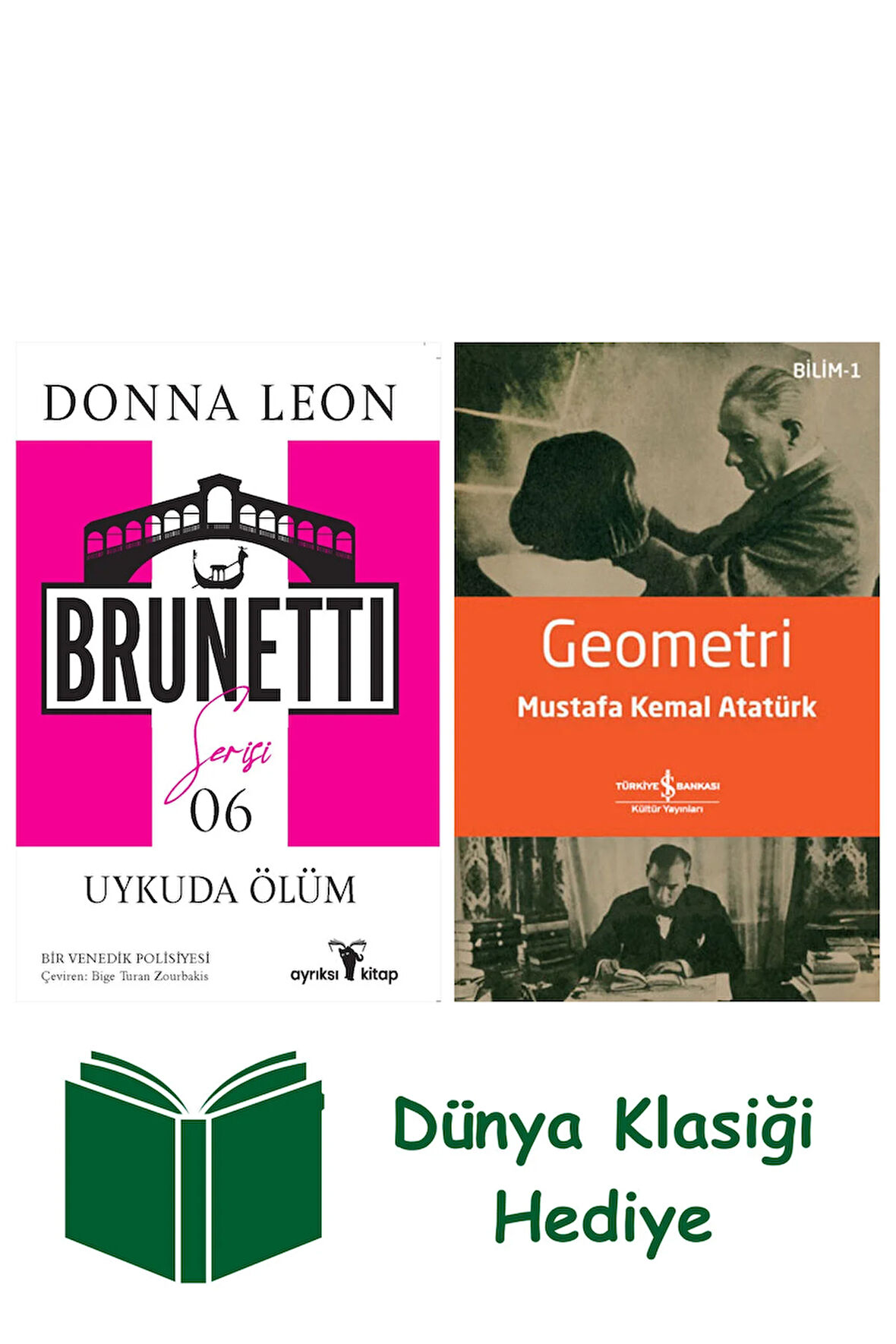 Uykuda Ölüm - Brunetti Serisi 6 + Geometri + Dünya Klasiği Hediye