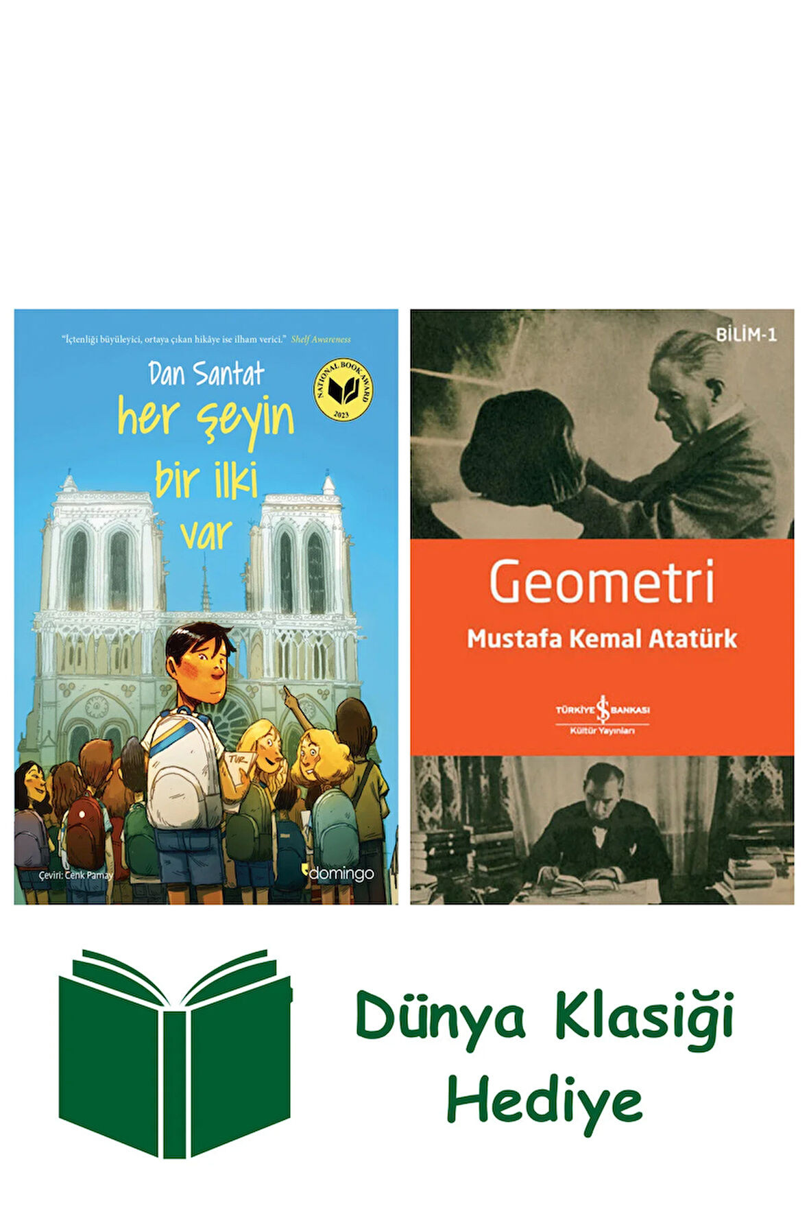 Her Şeyin Bir İlki Var + Geometri + Dünya Klasiği Hediye