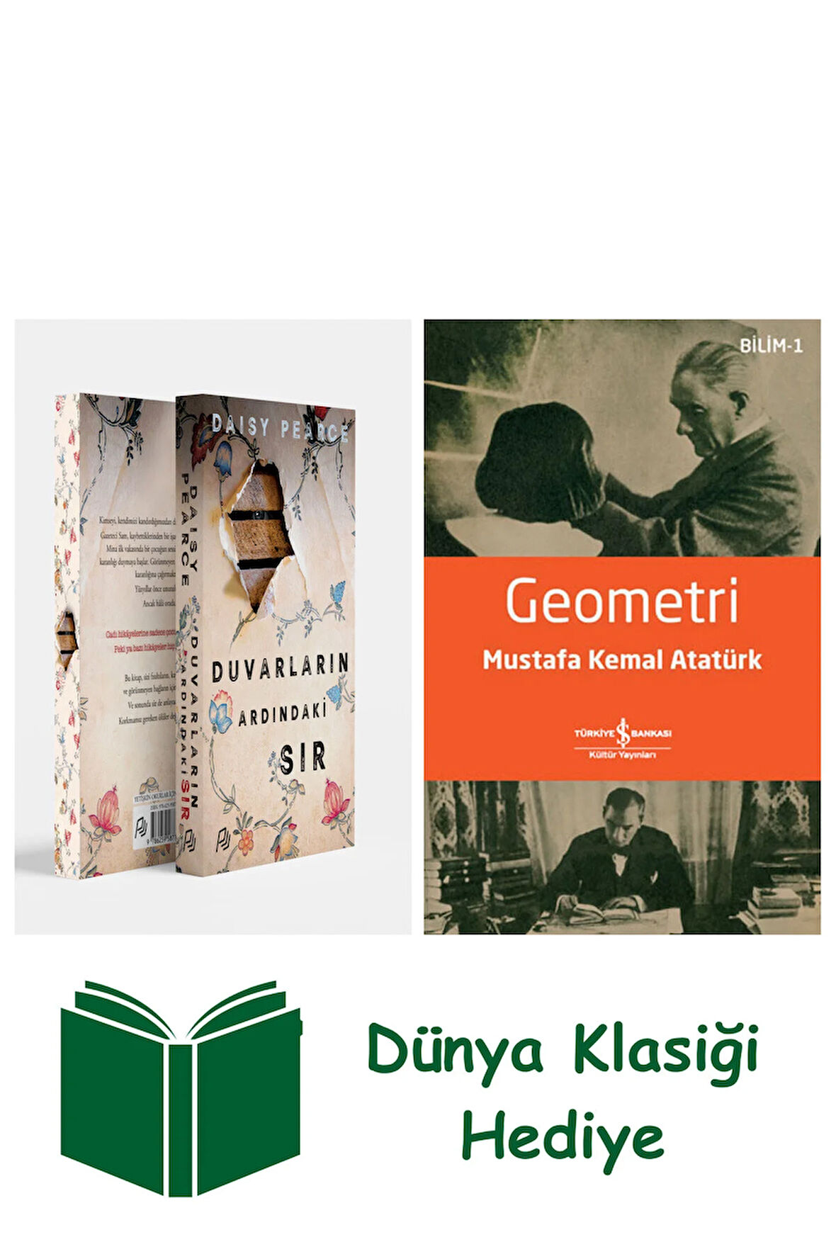 Duvarların Ardındaki Sır + Geometri + Dünya Klasiği Hediye