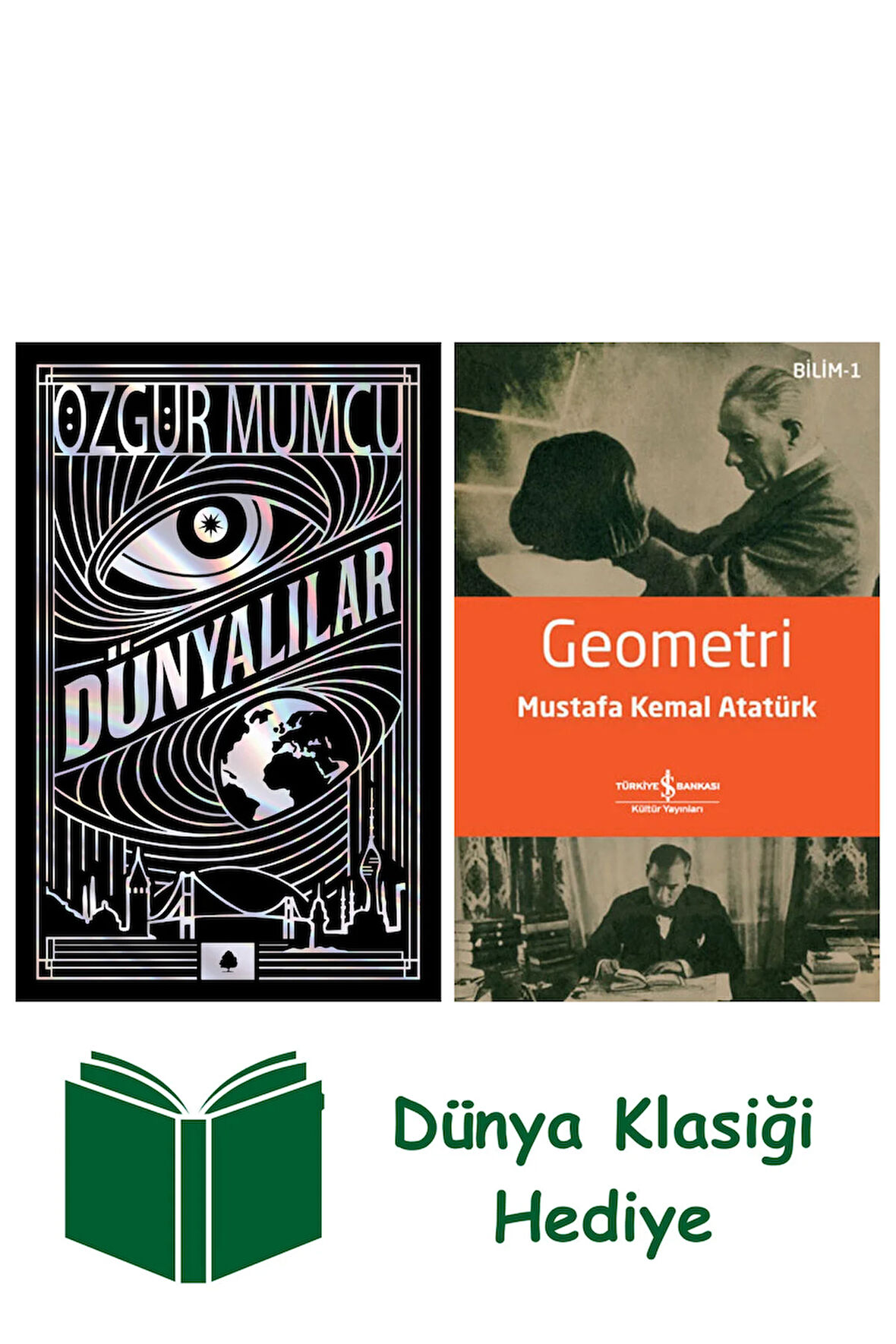 Dünyalılar + Geometri + Dünya Klasiği Hediye