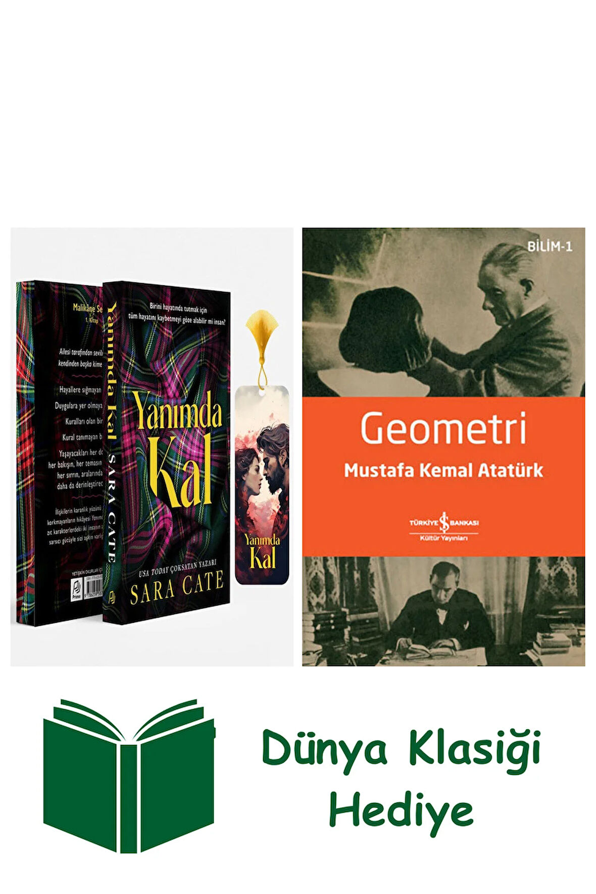 Yanımda Kal + Geometri + Dünya Klasiği Hediye