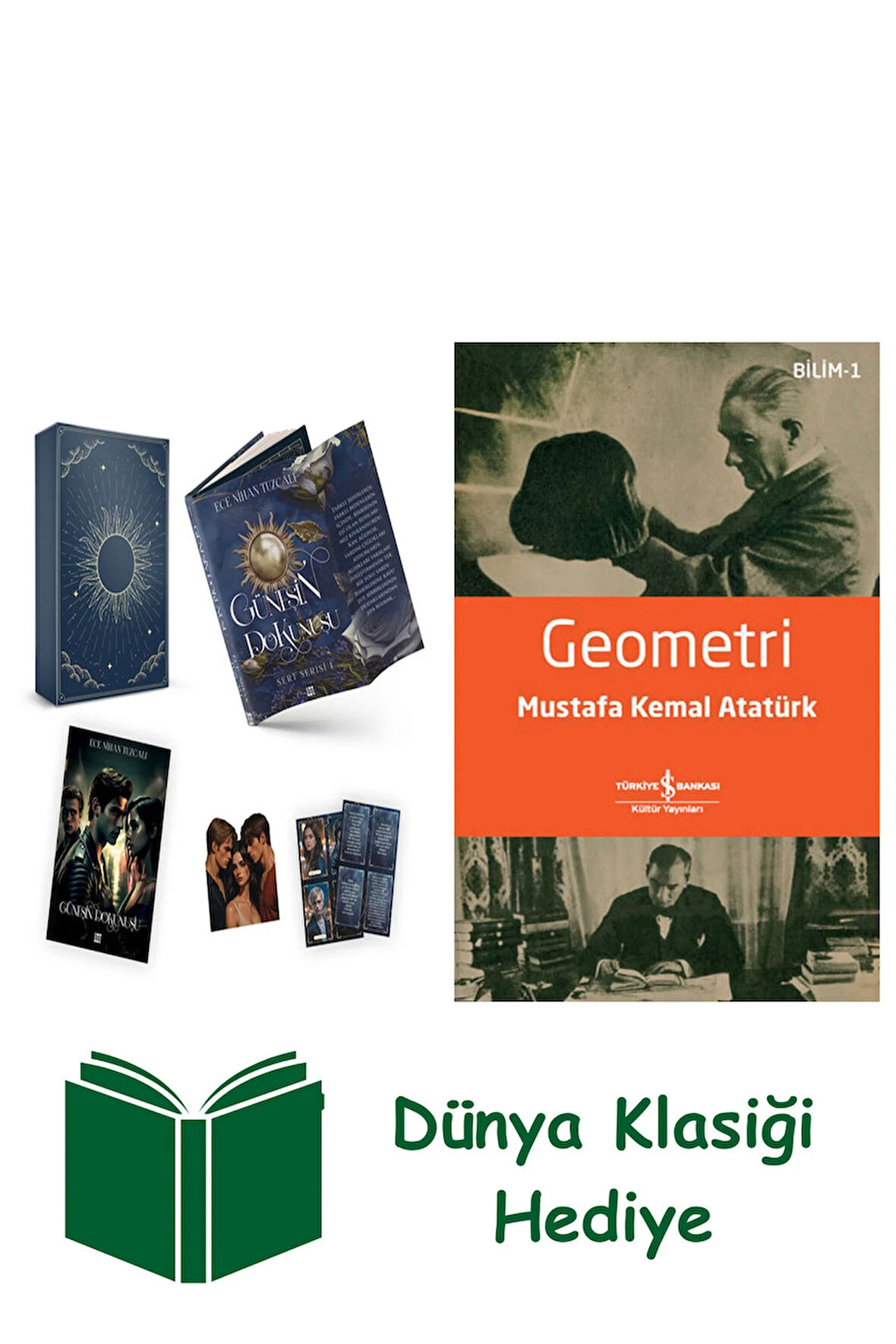 Güneşin Dokunuşu (Ciltli - Kutulu) + Geometri + Dünya Klasiği Hediye