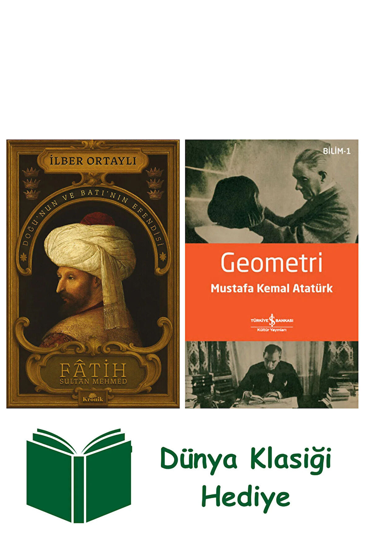 Fatih Sultan Mehmed + Geometri + Dünya Klasiği Hediye