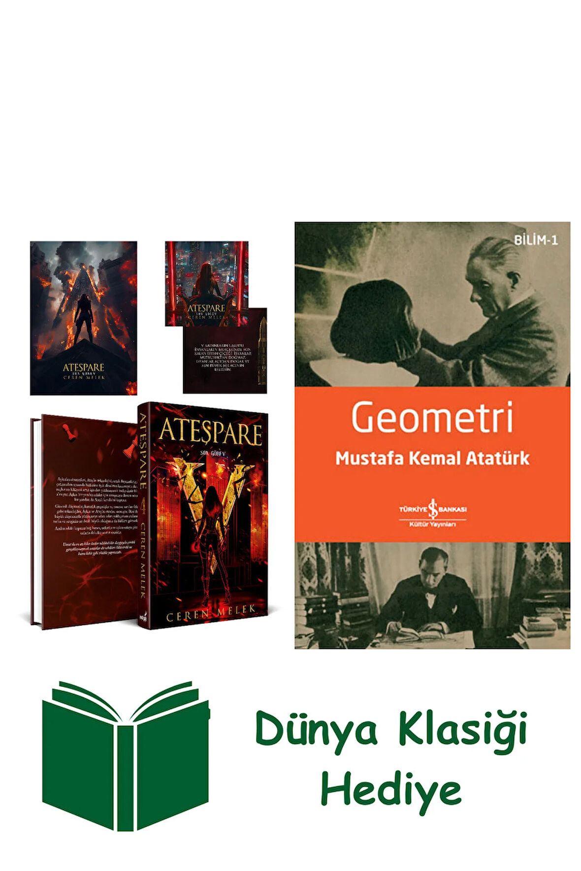 Ateşpare 4 – Son Görev (Ciltli) + Geometri + Dünya Klasiği Hediye