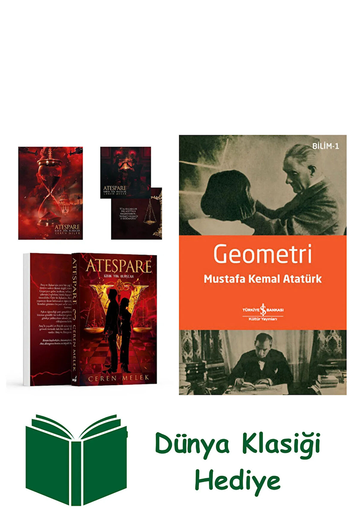 Ateşpare 3 - Kırık Yok Oluşlar + Geometri + Dünya Klasiği Hediye