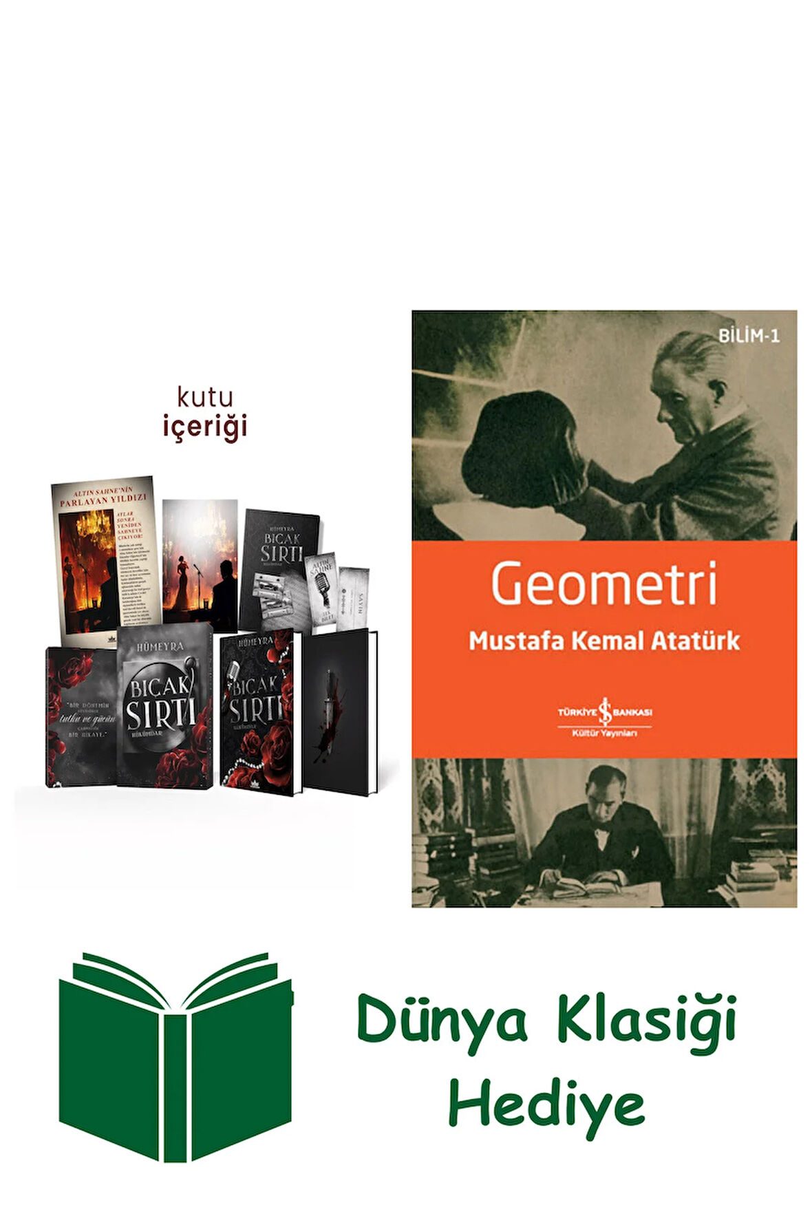 Bıçak Sırtı 1 - Hükümdar (Ciltli - Hediyeli Kutu) + Geometri + Dünya Klasiği Hediye