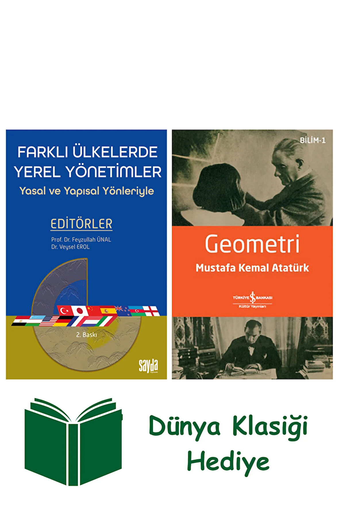 Farklı Ülkelerde Yerel Yönetimler + Geometri + Dünya Klasiği Hediye