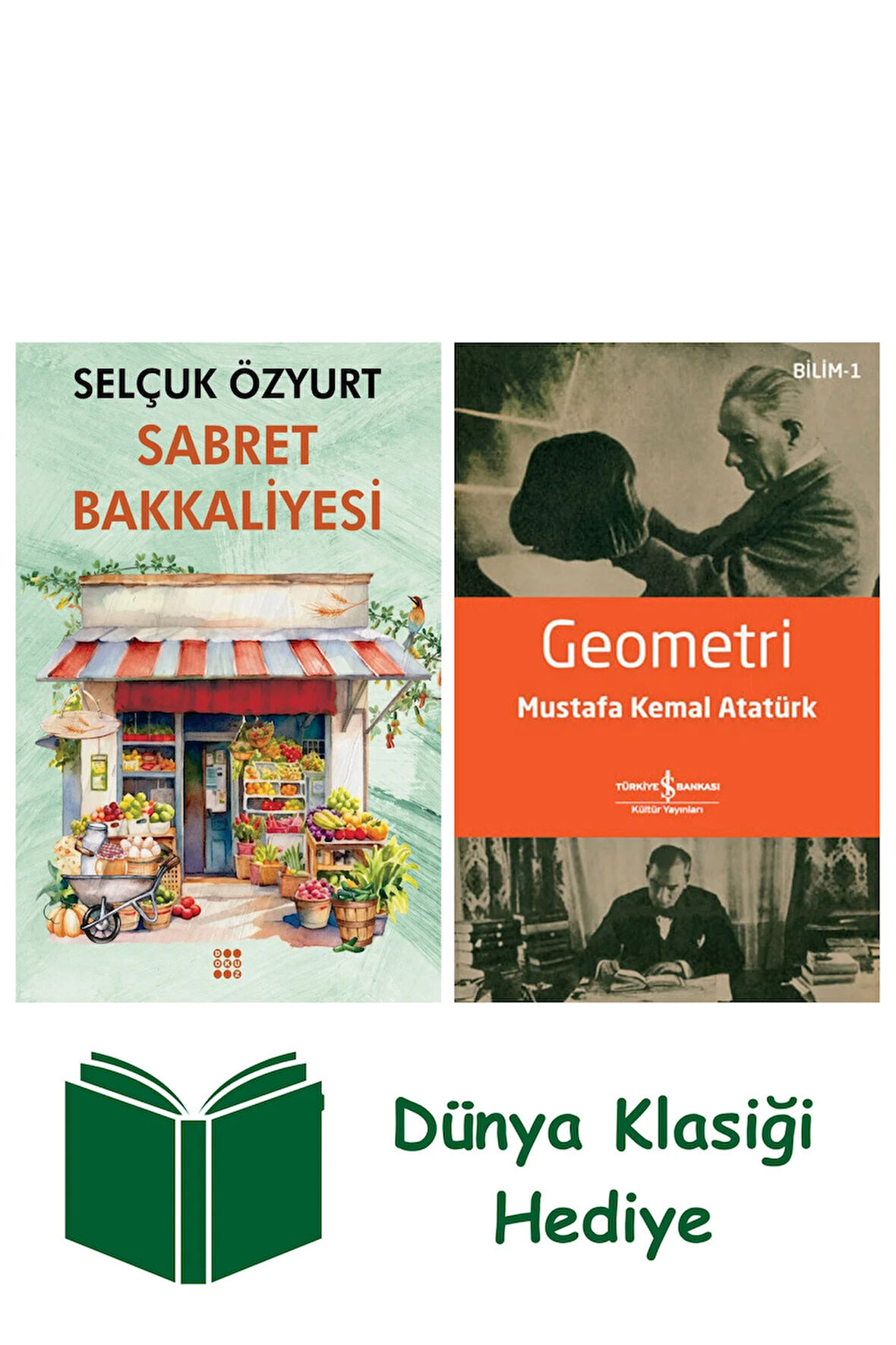 Sabret Bakkaliyesi + Geometri + Dünya Klasiği Hediye