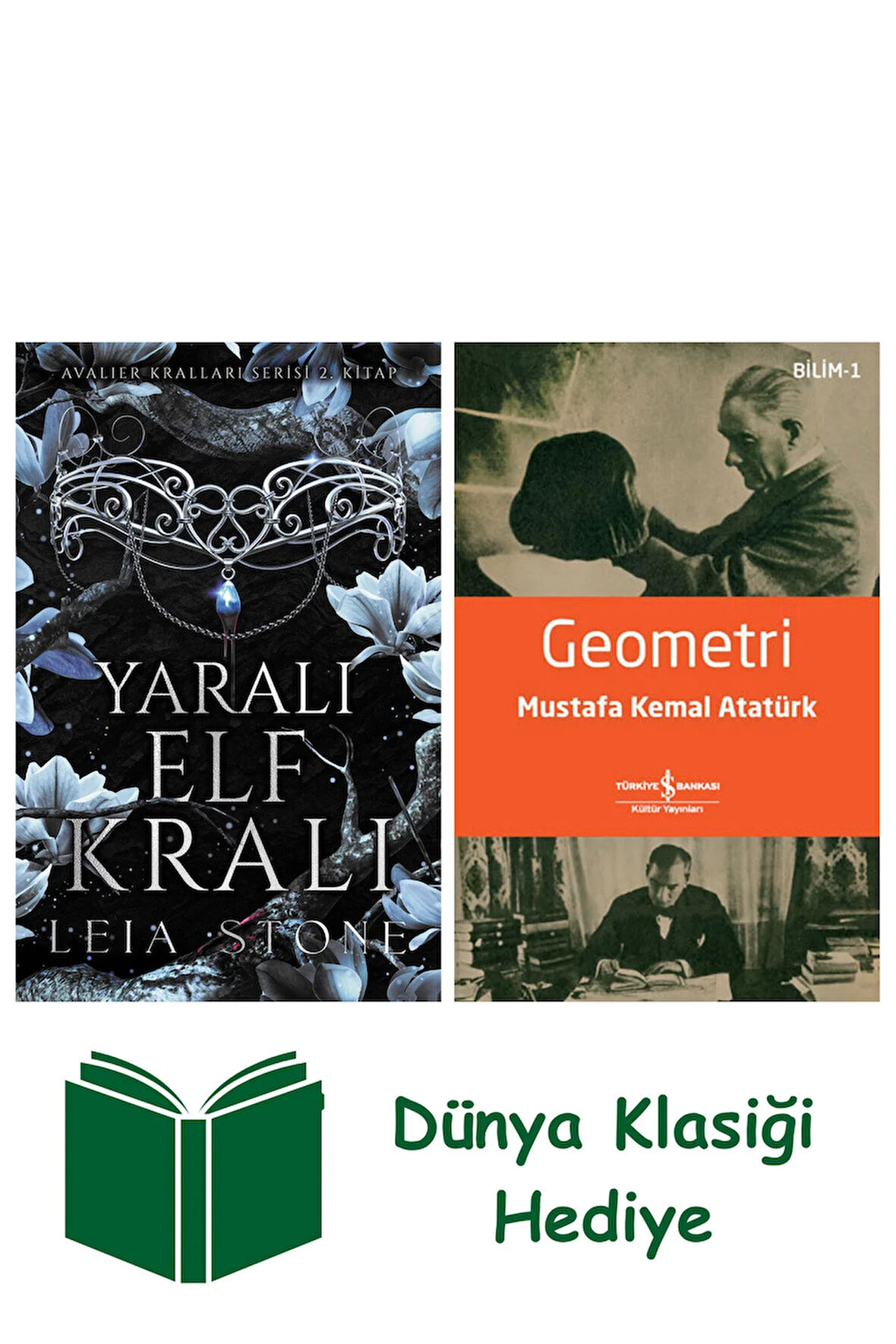 Yaralı Elf Kralı + Geometri + Dünya Klasiği Hediye