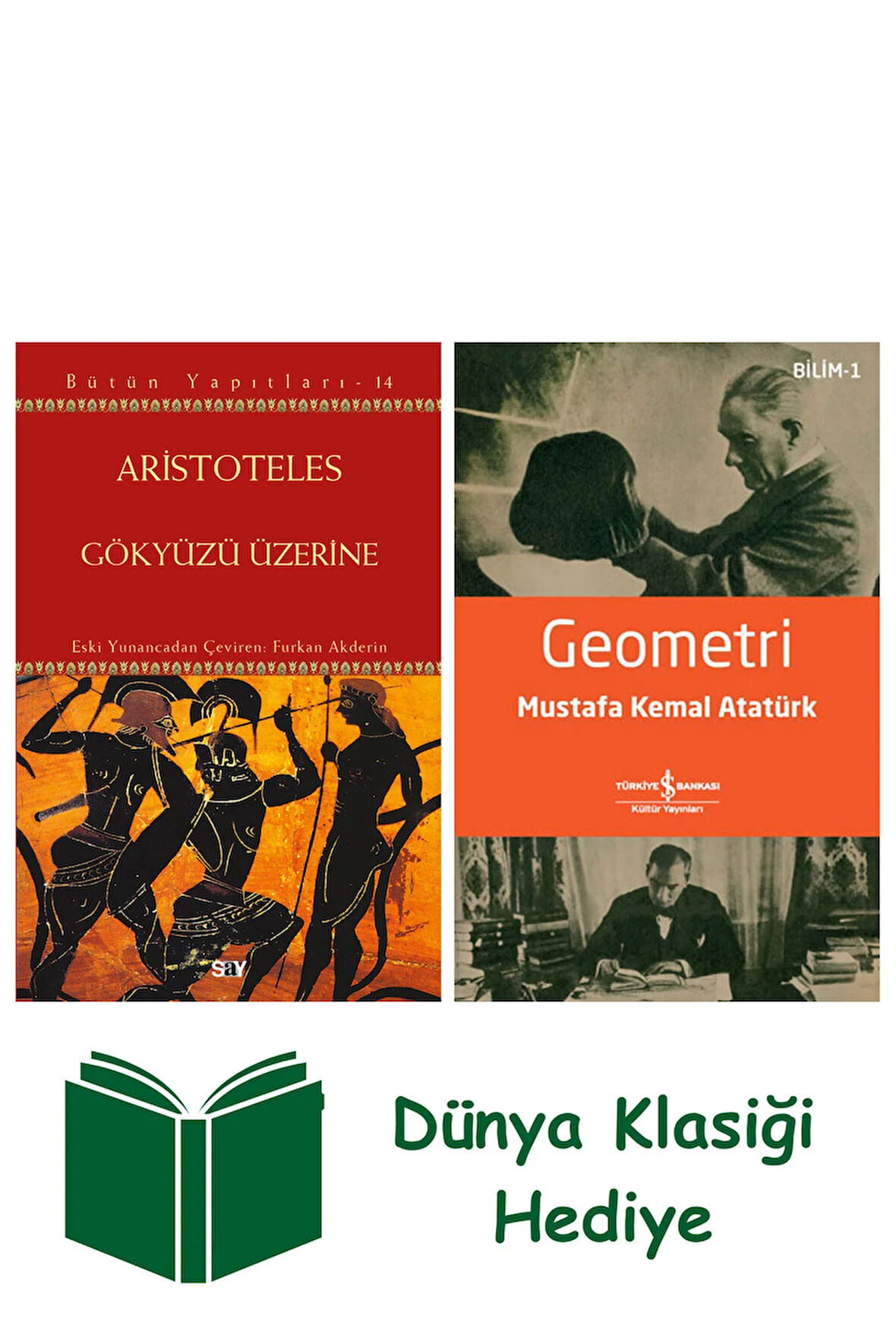 Gökyüzü Üzerine + Geometri + Dünya Klasiği Hediye