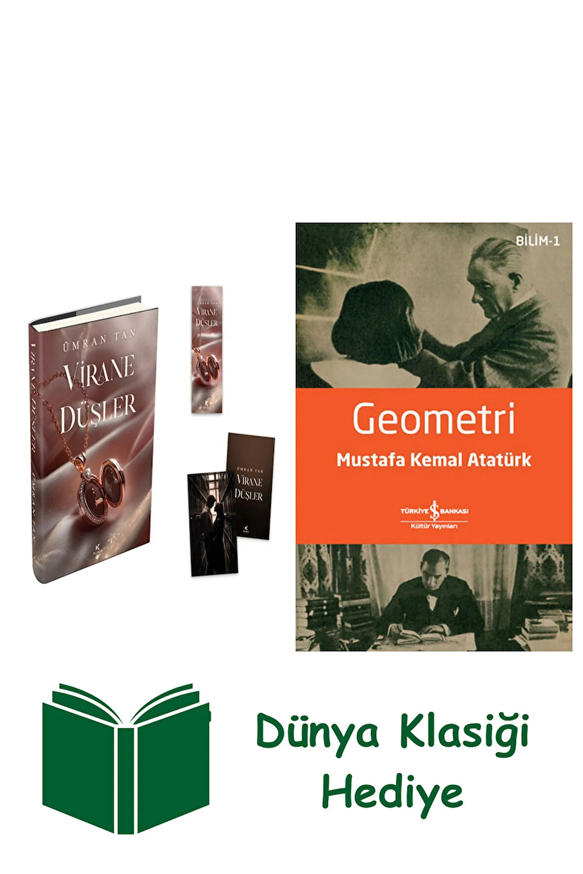 Virane Düşler (Ciltli) + Geometri + Dünya Klasiği Hediye