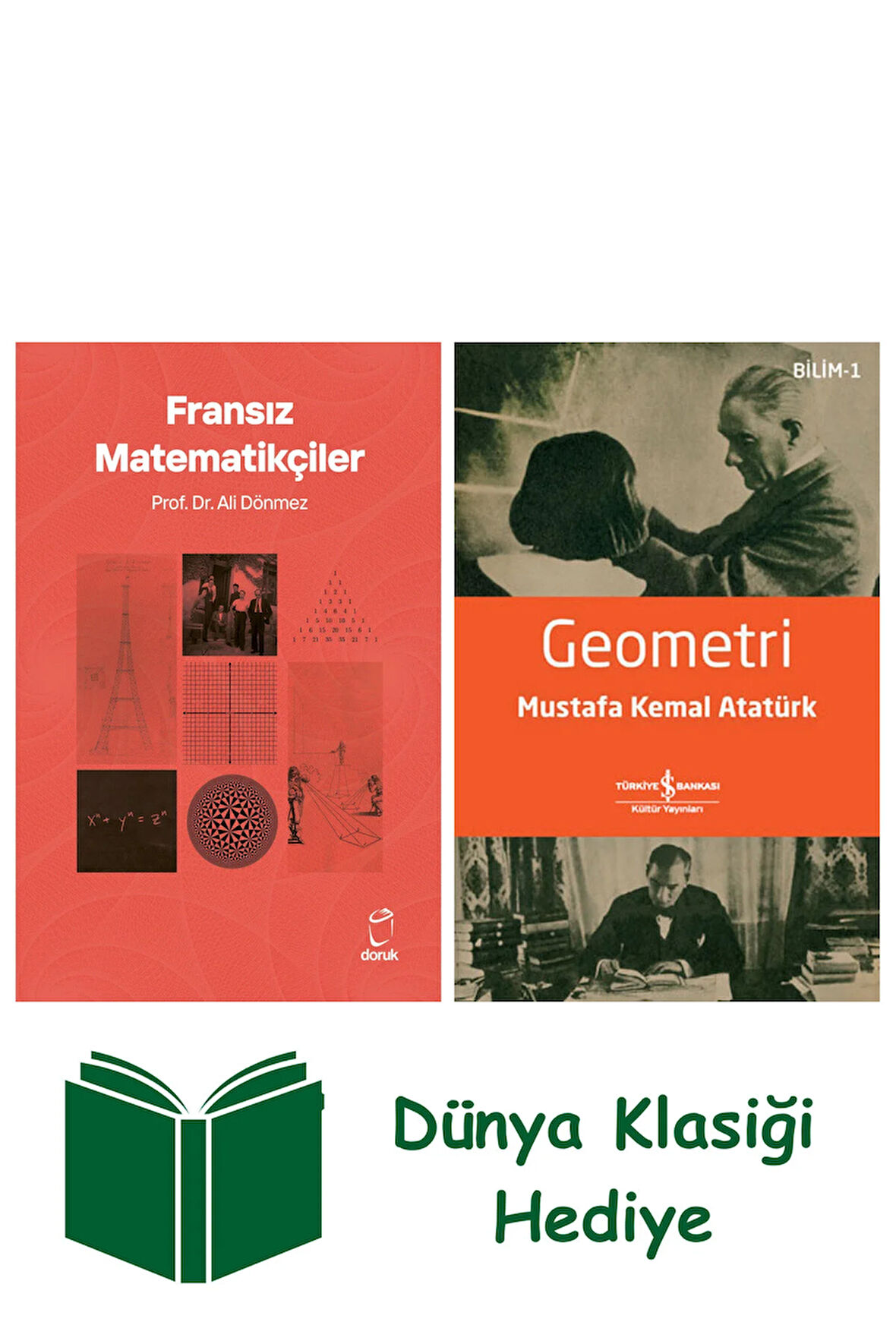 Fransız Matematikçiler + Geometri + Dünya Klasiği Hediye