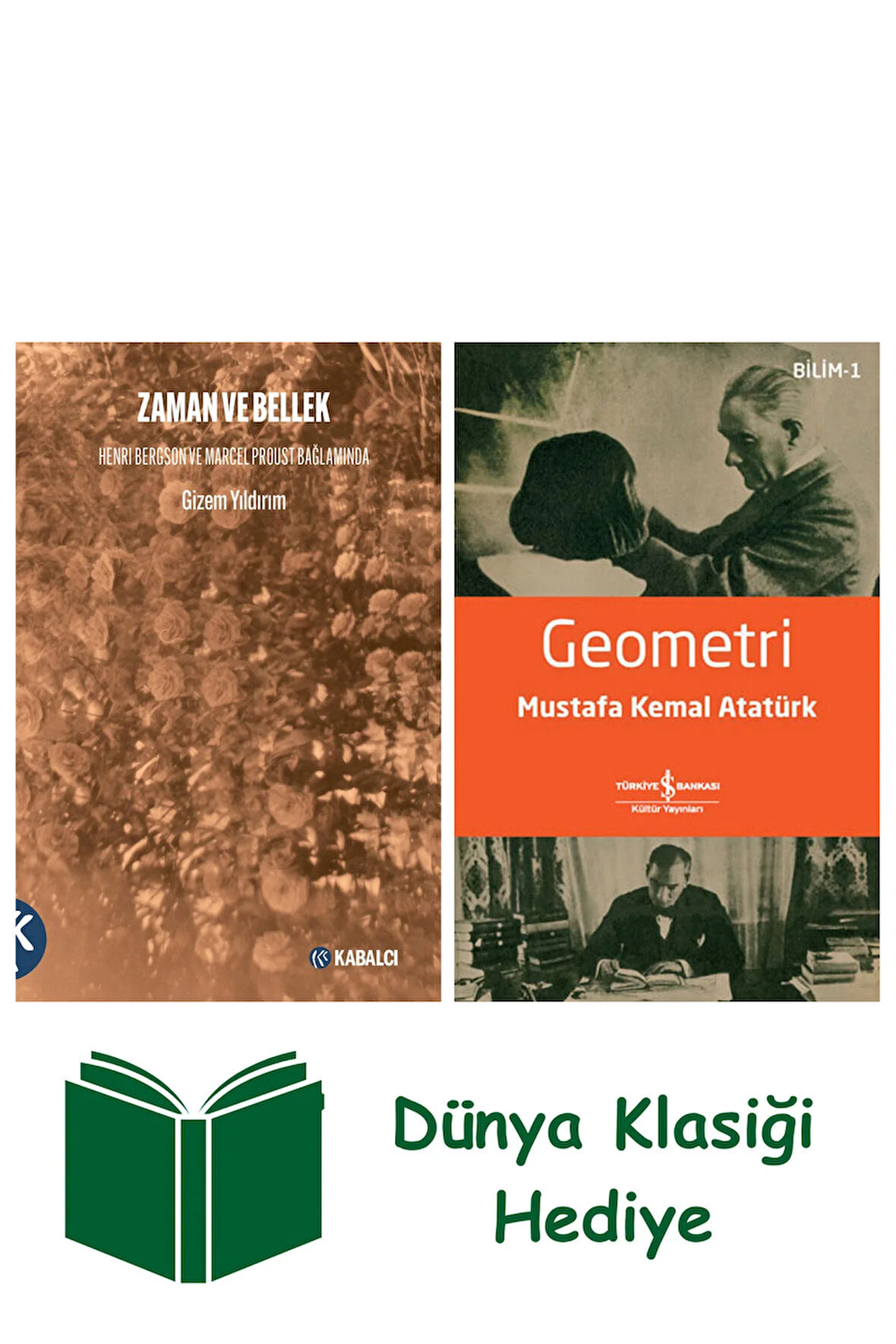 Zaman ve Bellek + Geometri + Dünya Klasiği Hediye