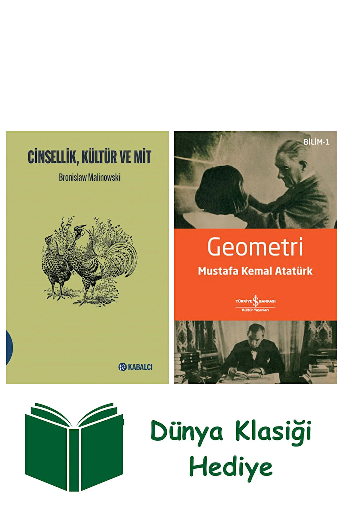 Cinsellik, Kültür ve Mit + Geometri + Dünya Klasiği Hediye